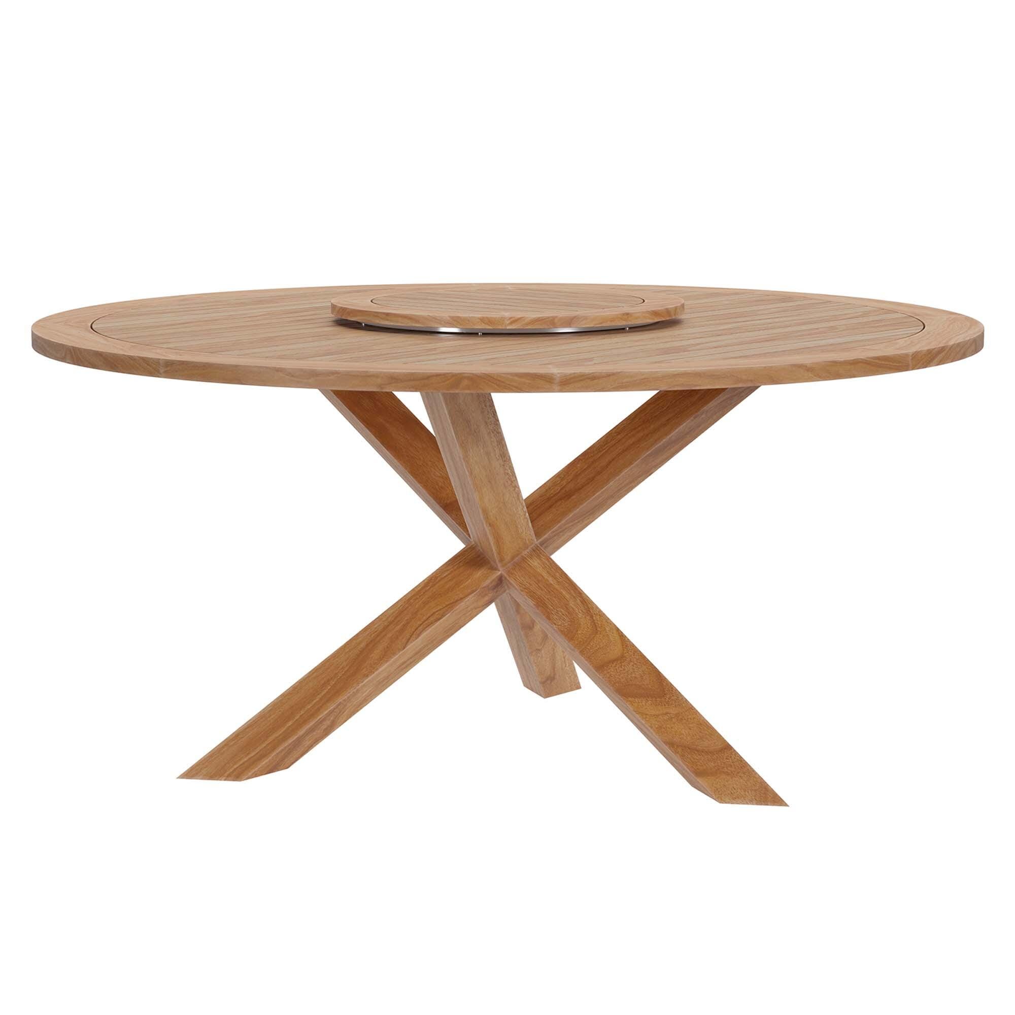 Modway Wellspring Outdoor Dining Table and 4 Chairs, , large