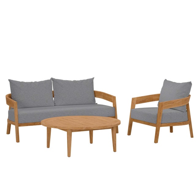 Modway Brisbane 3-Piece Outdoor Patio Set