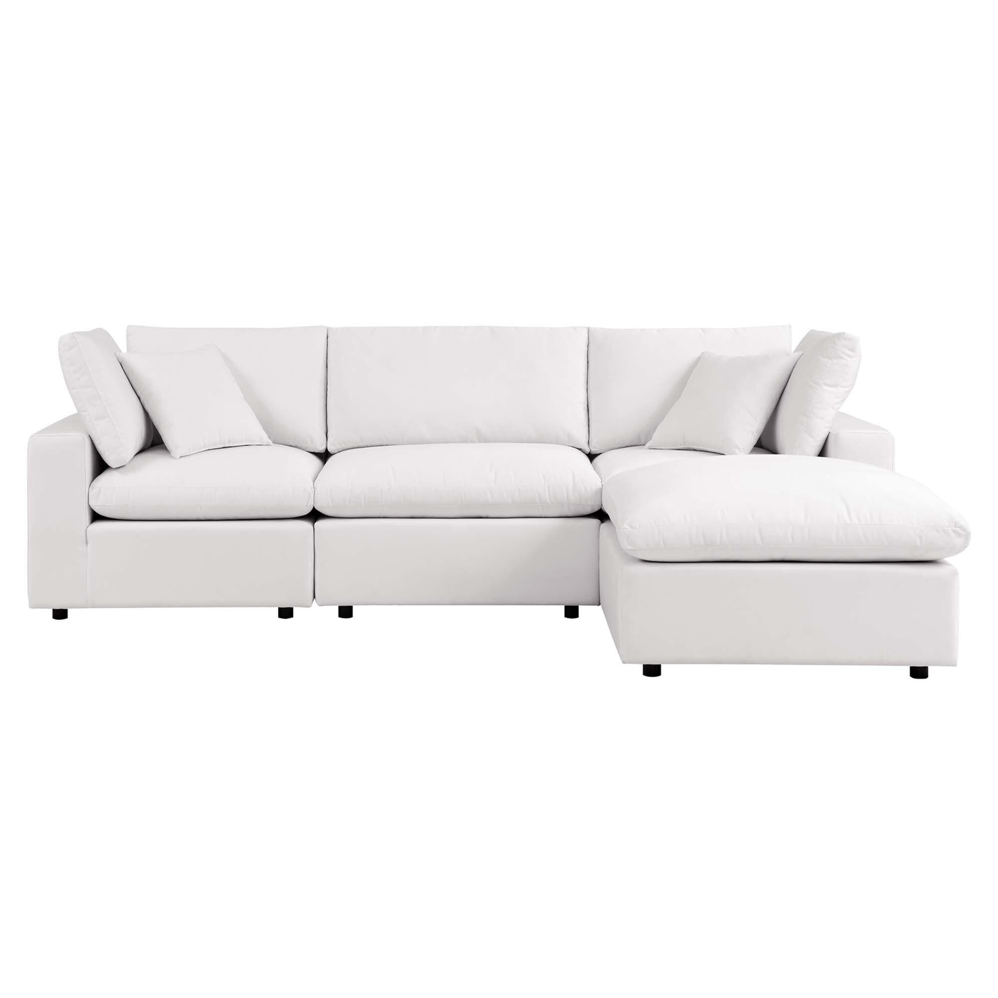 Modway Commix 4-Piece Outdoor Sectional, , large