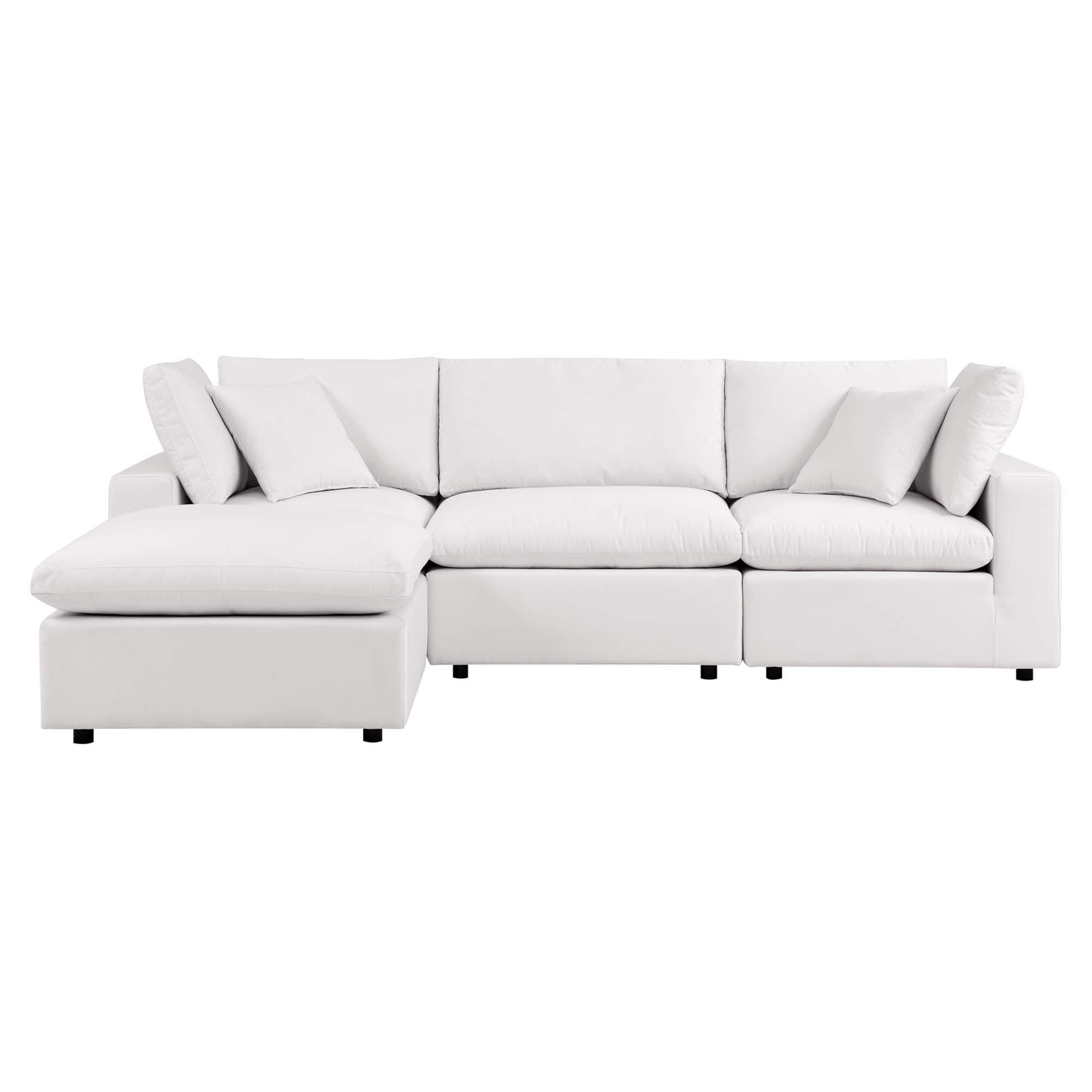 Modway Commix 4-Piece Outdoor Sectional, , large