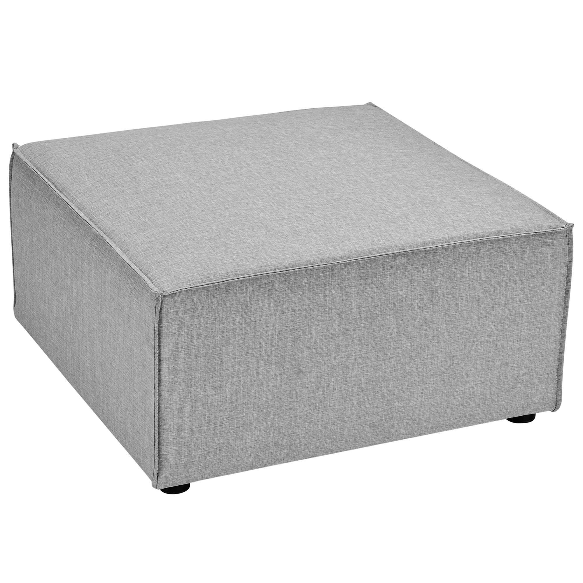Modway Saybrook 4-Piece Outdoor Sectional, Gray, large
