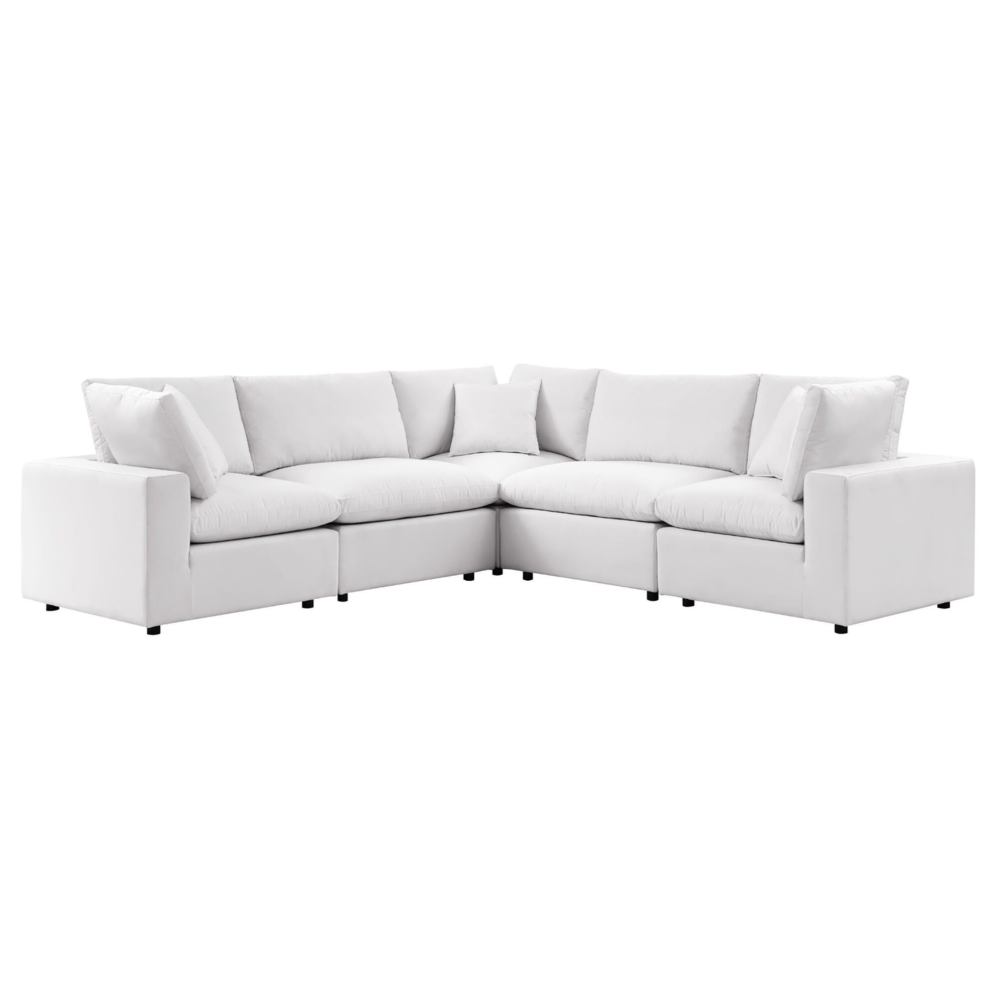 Modway Commix 5-Piece Outdoor Sectional, , large