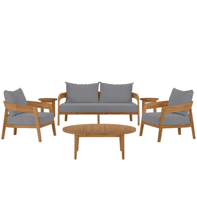 Modway Brisbane 6-Piece Outdoor Patio Set