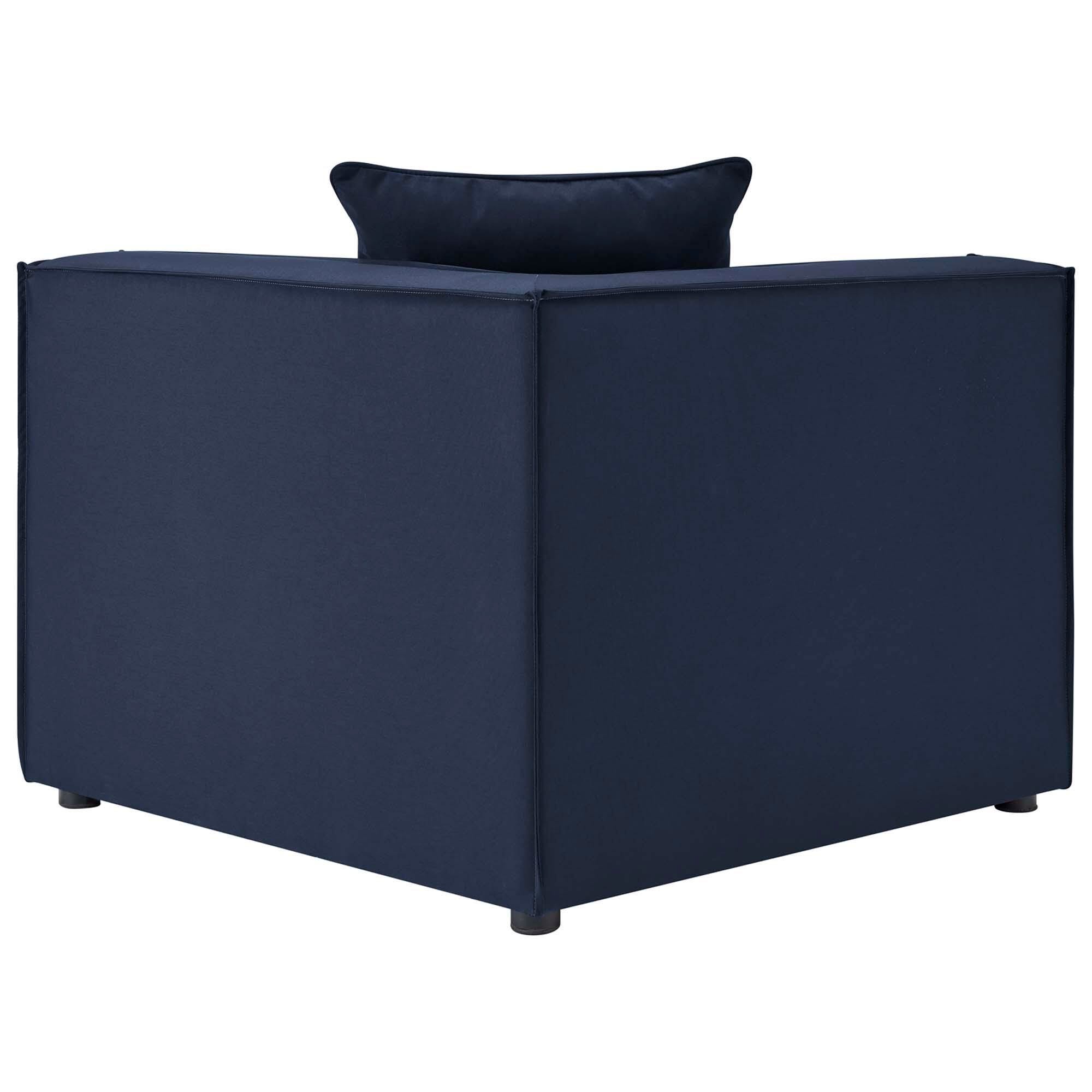 Modway Saybrook 6-Piece Outdoor Sofa, , large