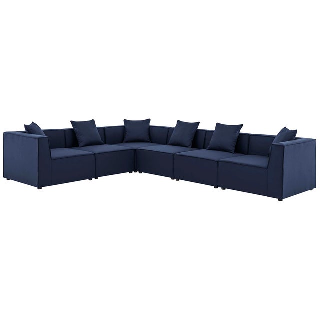 Modway Saybrook 6-Piece Outdoor Sectional