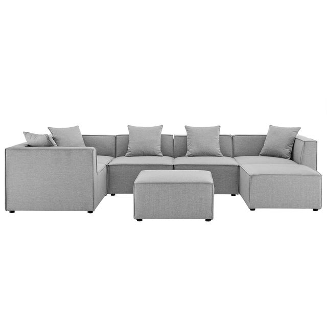 Modway Saybrook 7-Piece Outdoor Sectional