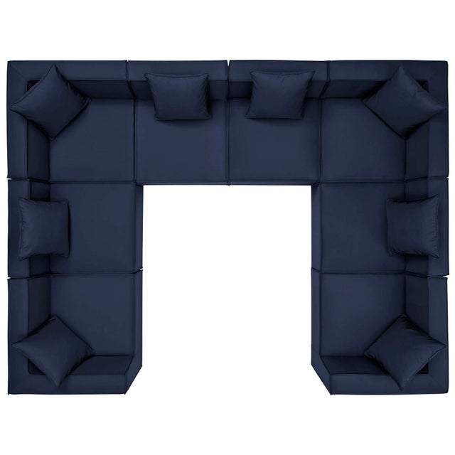 Modway Saybrook 8-Piece Outdoor Sectional