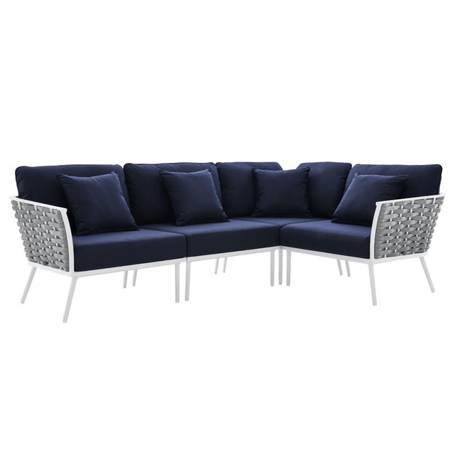 Modway Stance 4-Piece Outdoor Sectional
