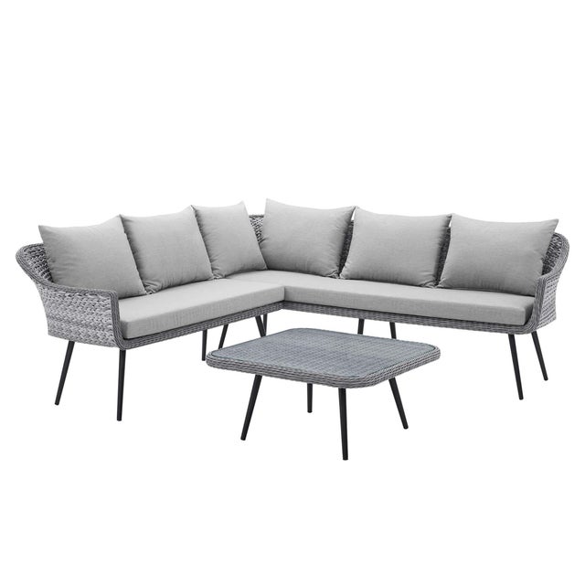 Modway Endeavor Outdoor Seating Set