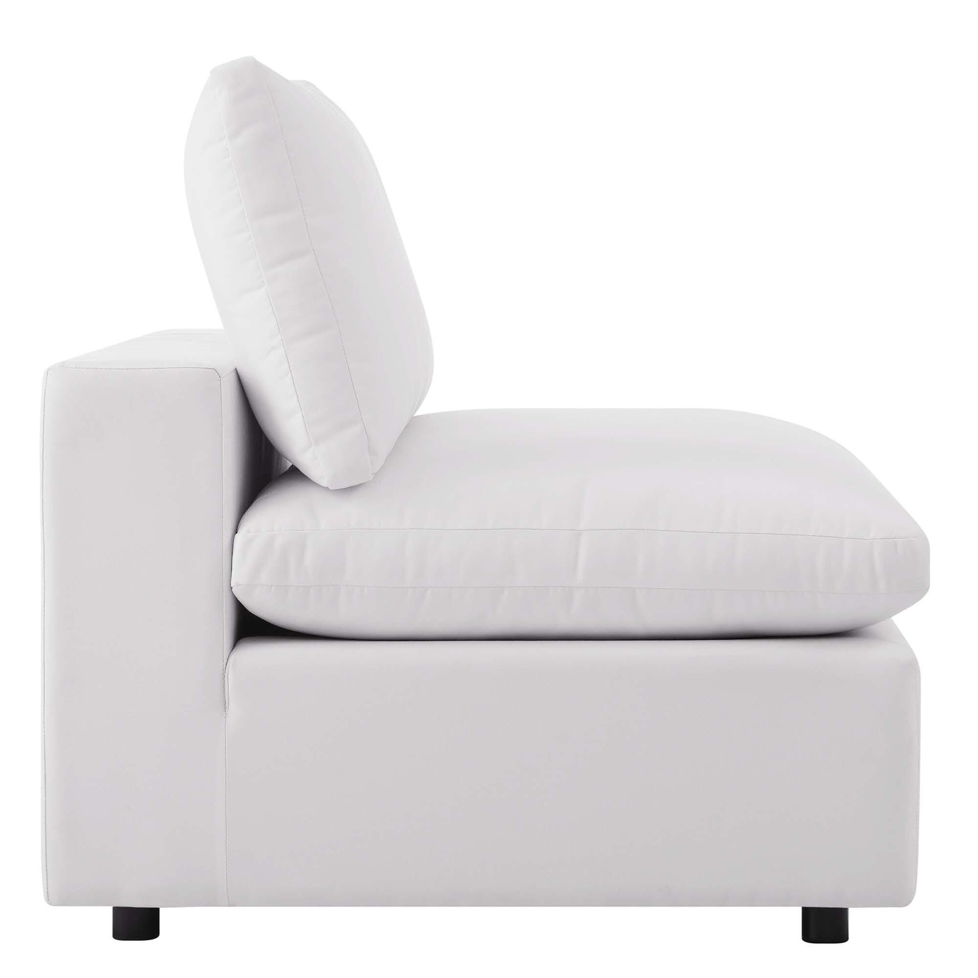Modway Commix Outdoor Sofa, White, large
