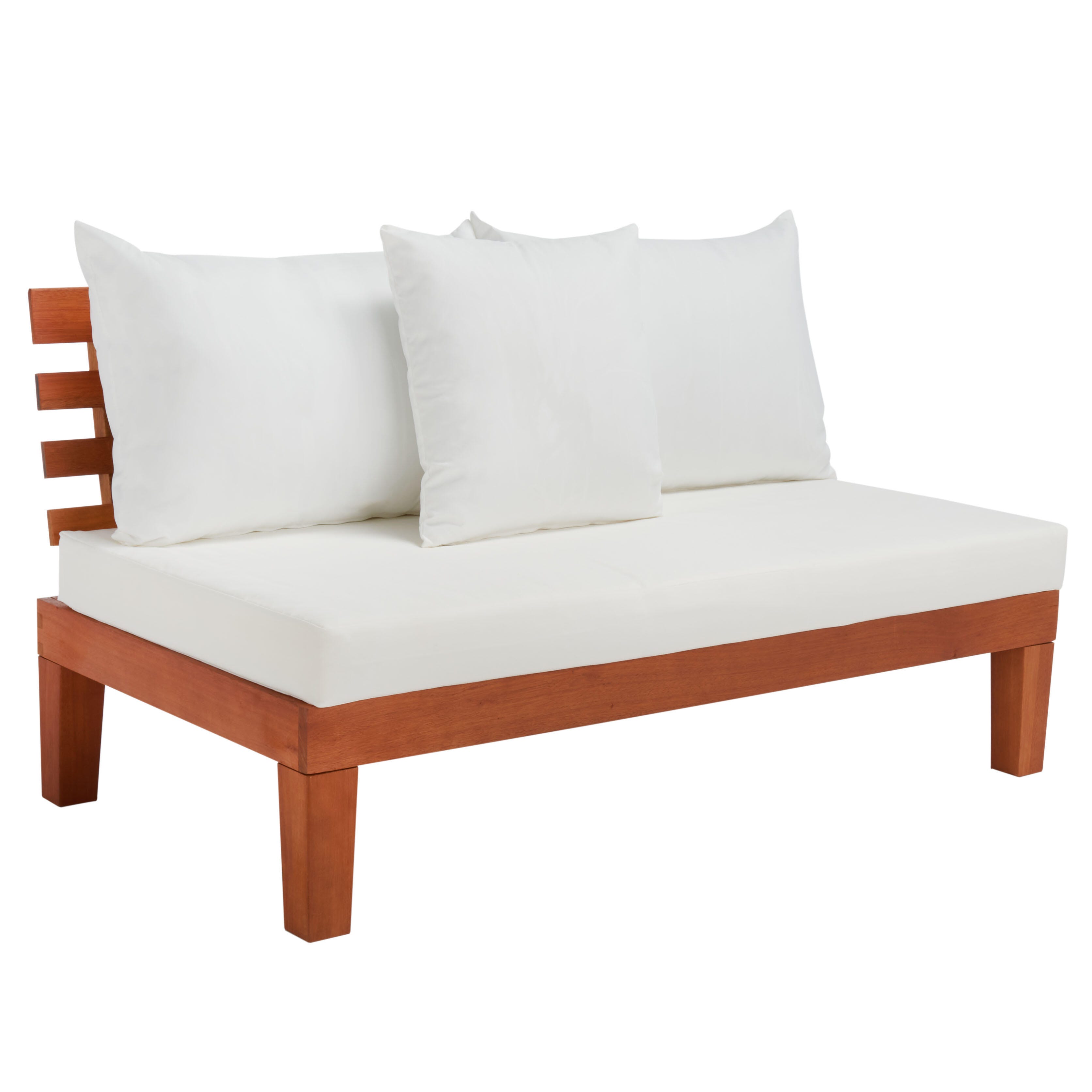Safavieh Granton Outdoor Sofa with Coffee Table, , large