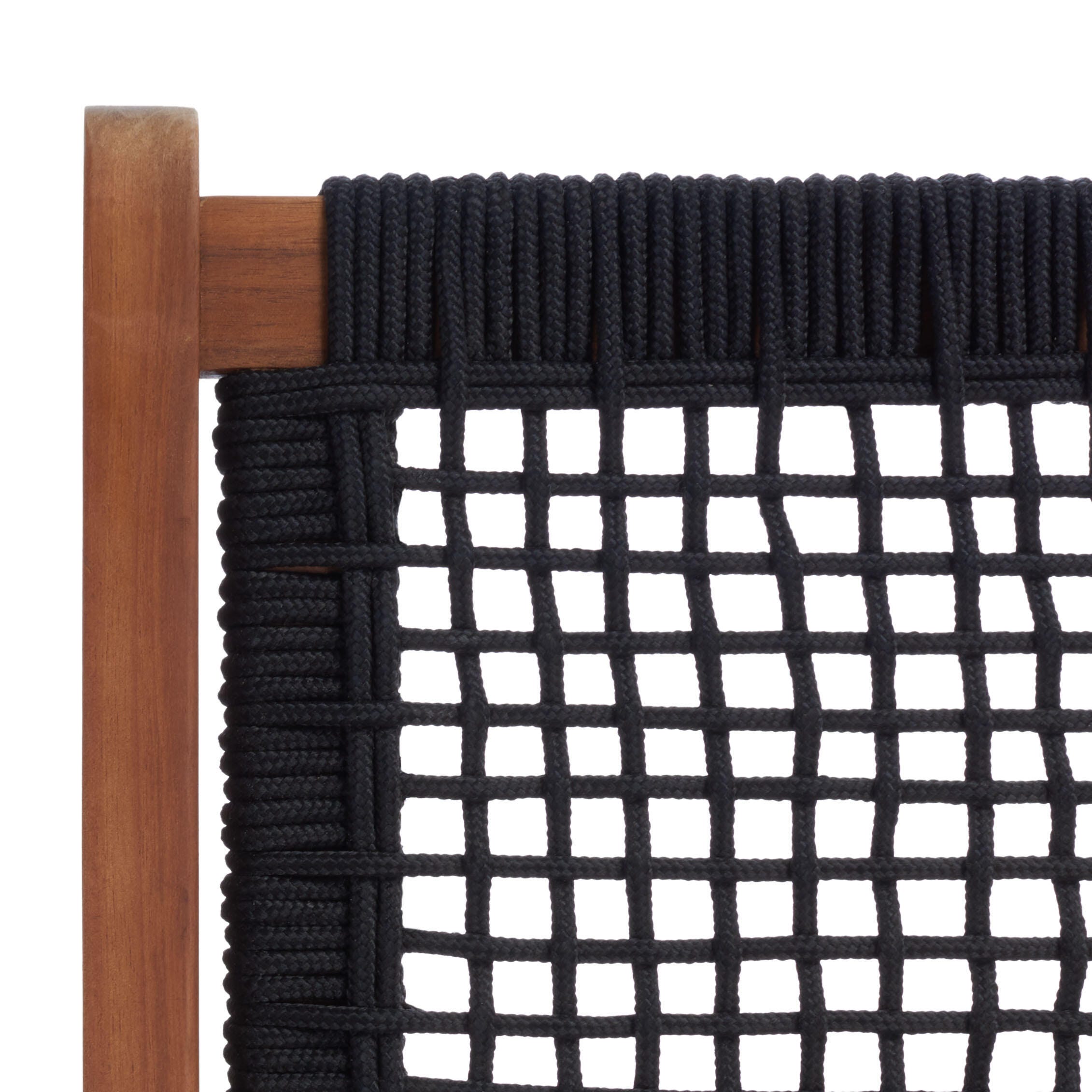 Safavieh Kobina Outdoor Conversation Set, Natural/Black, large