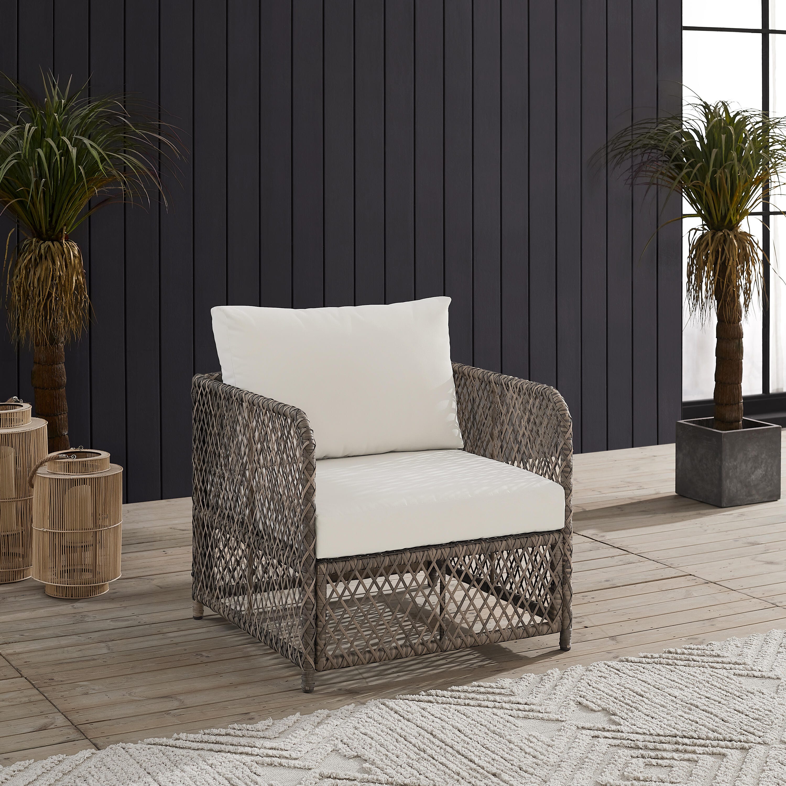 Crosley Furniture Granite 3-Piece Outdoor Chair Set, , large