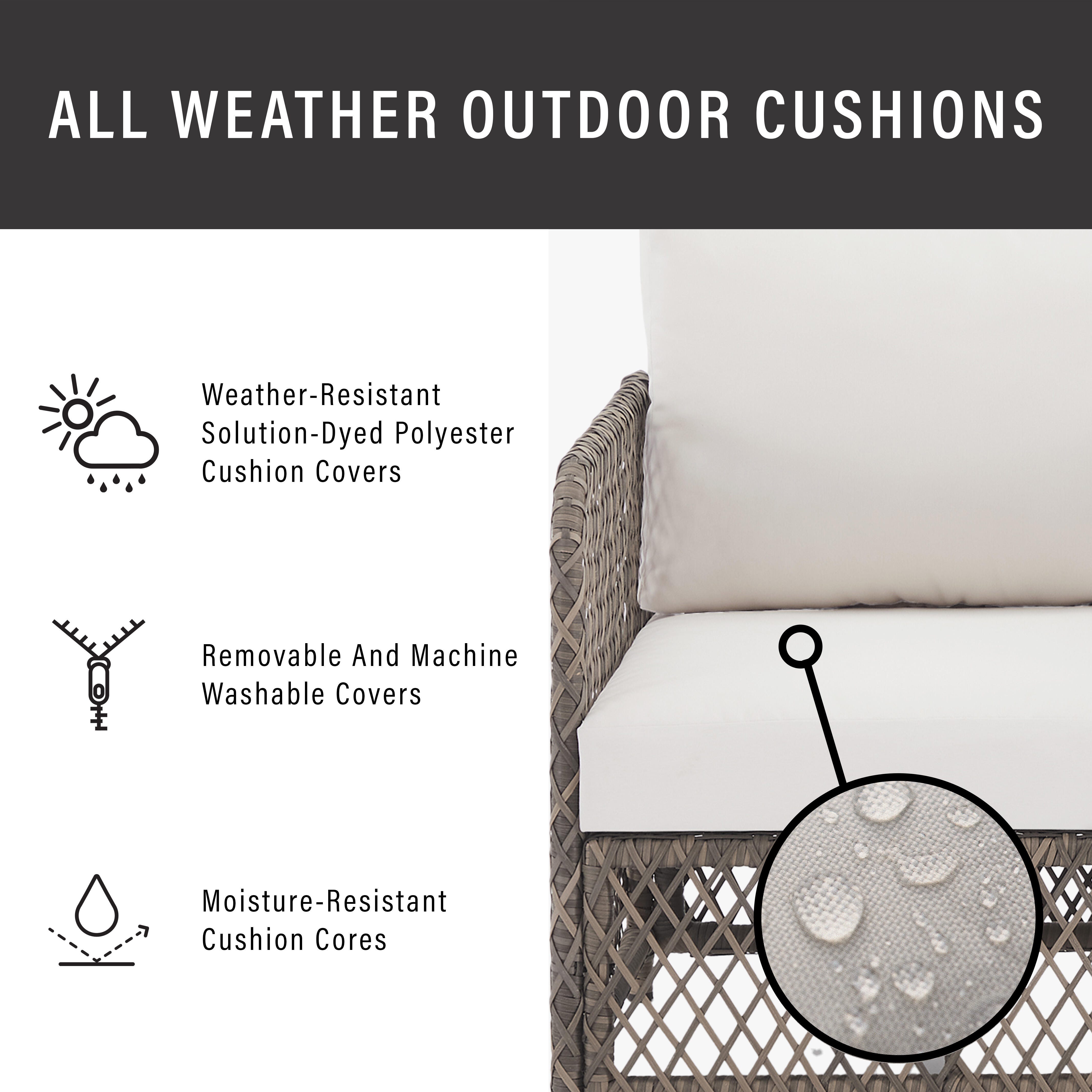 Crosley Furniture Granite 3-Piece Outdoor Chair Set, , large