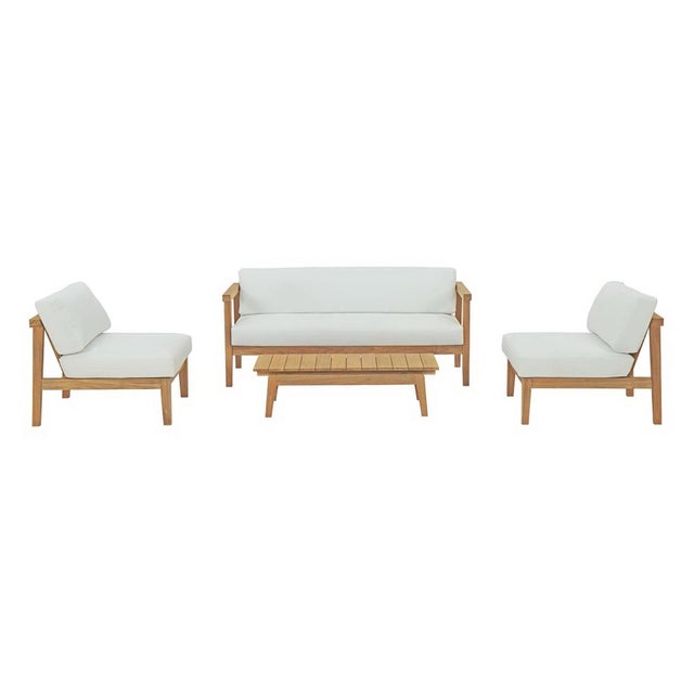 Modway Bayport Outdoor Patio Conversation Set