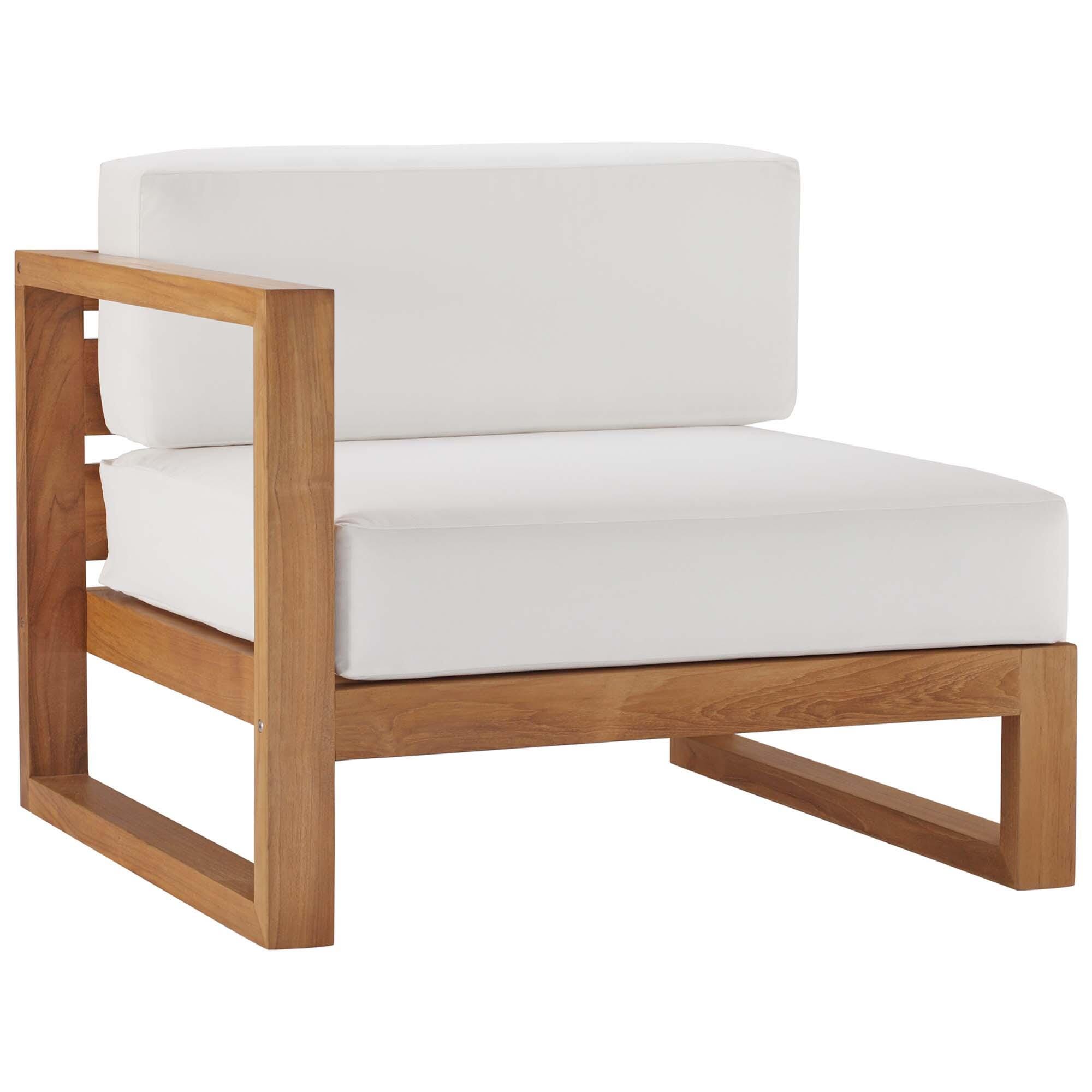 Modway Upland 3-Piece Outdoor Sectional Set, , large
