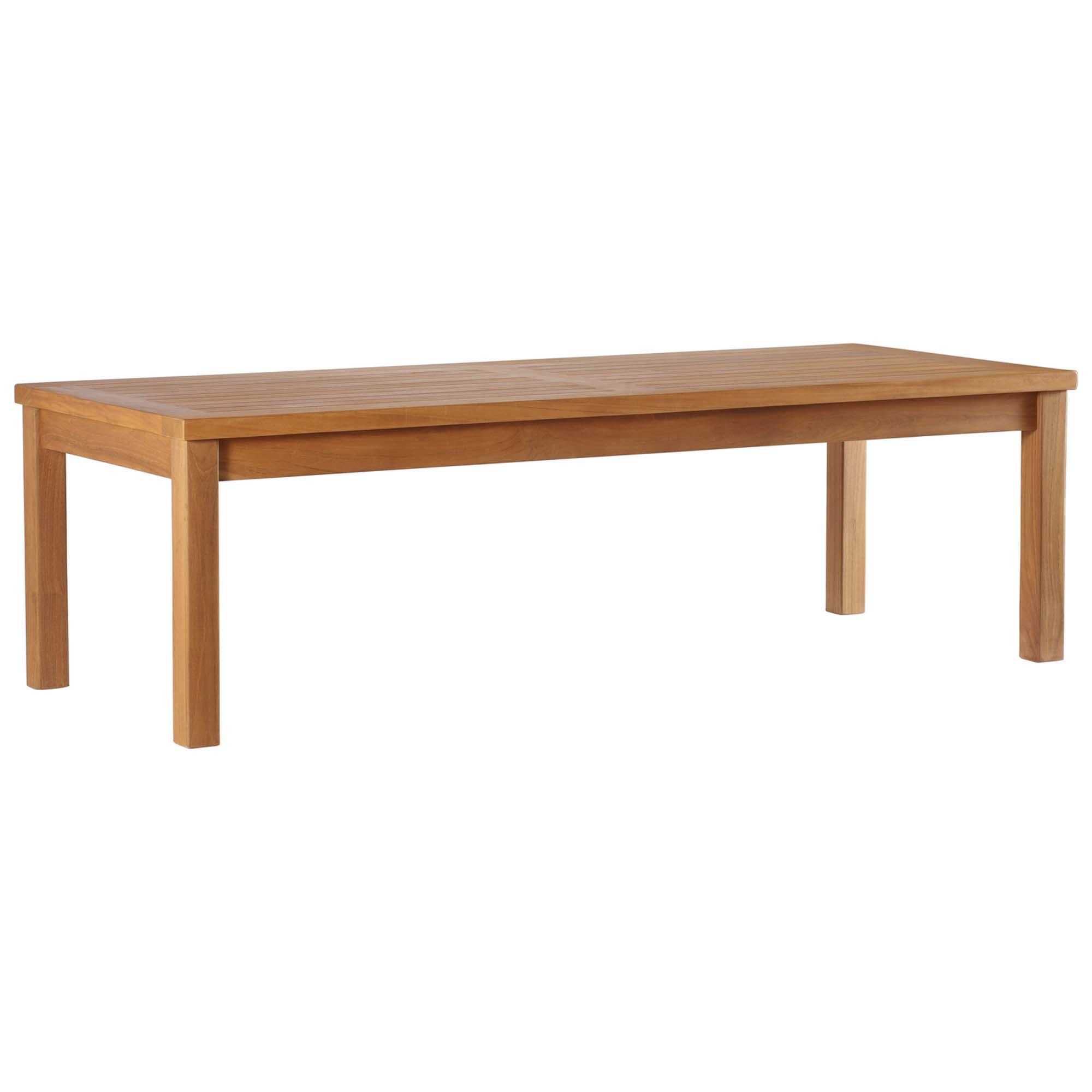 Modway Upland Outdoor Sofa with Coffee Table and 2 Armchairs, , large