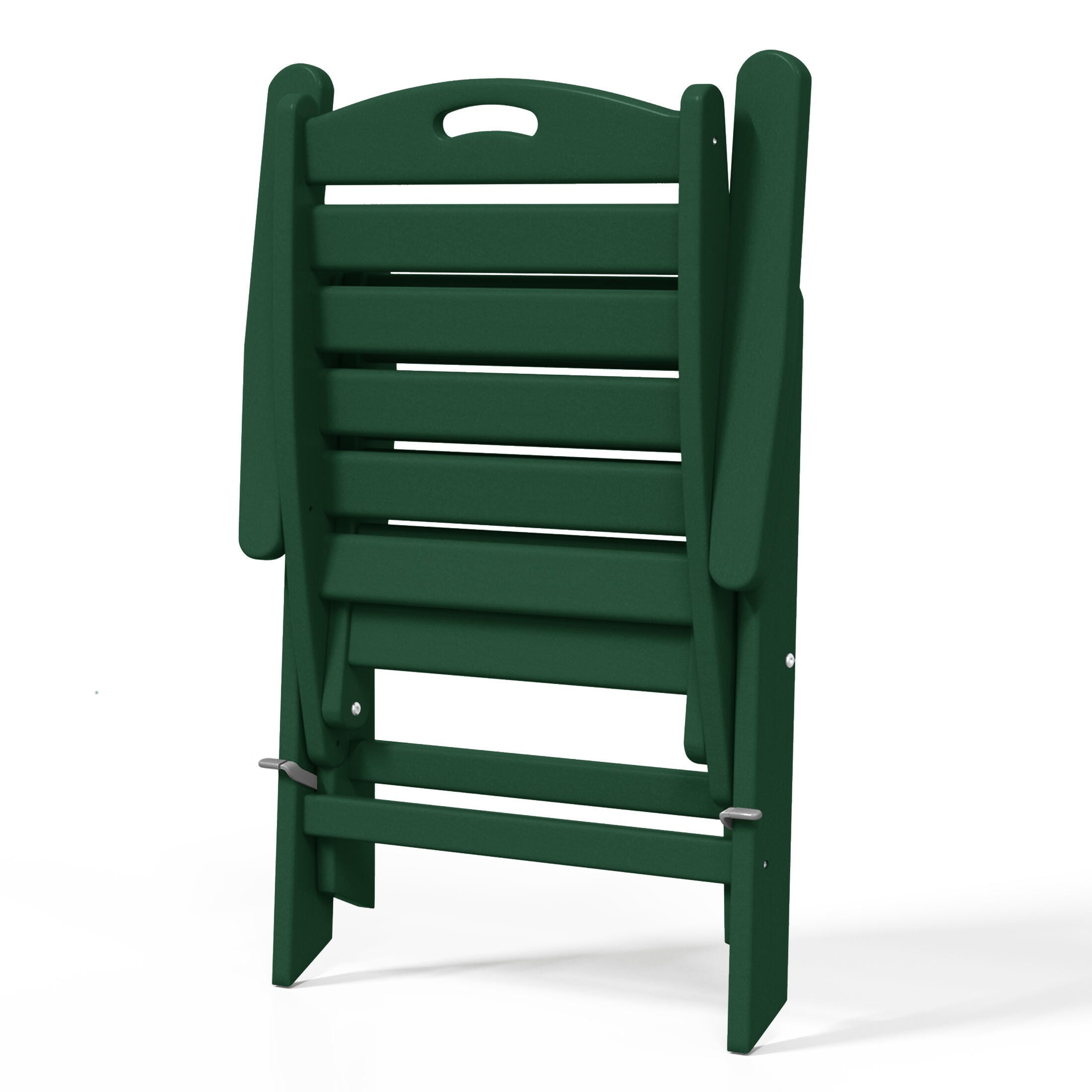 Westin Furniture Laguna Outdoor Round Dining Table and 4 Chairs, Dark Green, large