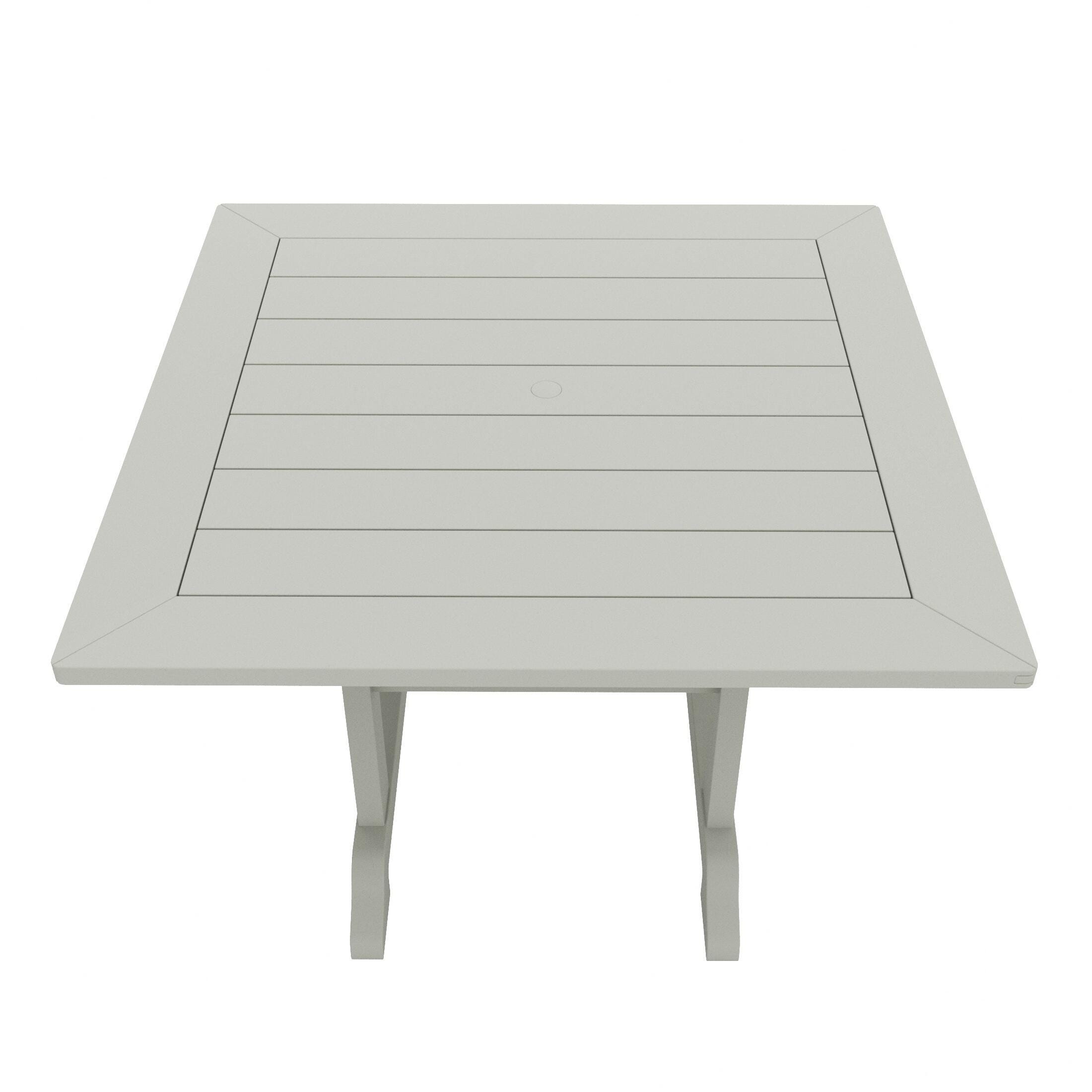 Westin Furniture Laguna Outdoor Square Dining Table and 4 Chairs, Sand, large