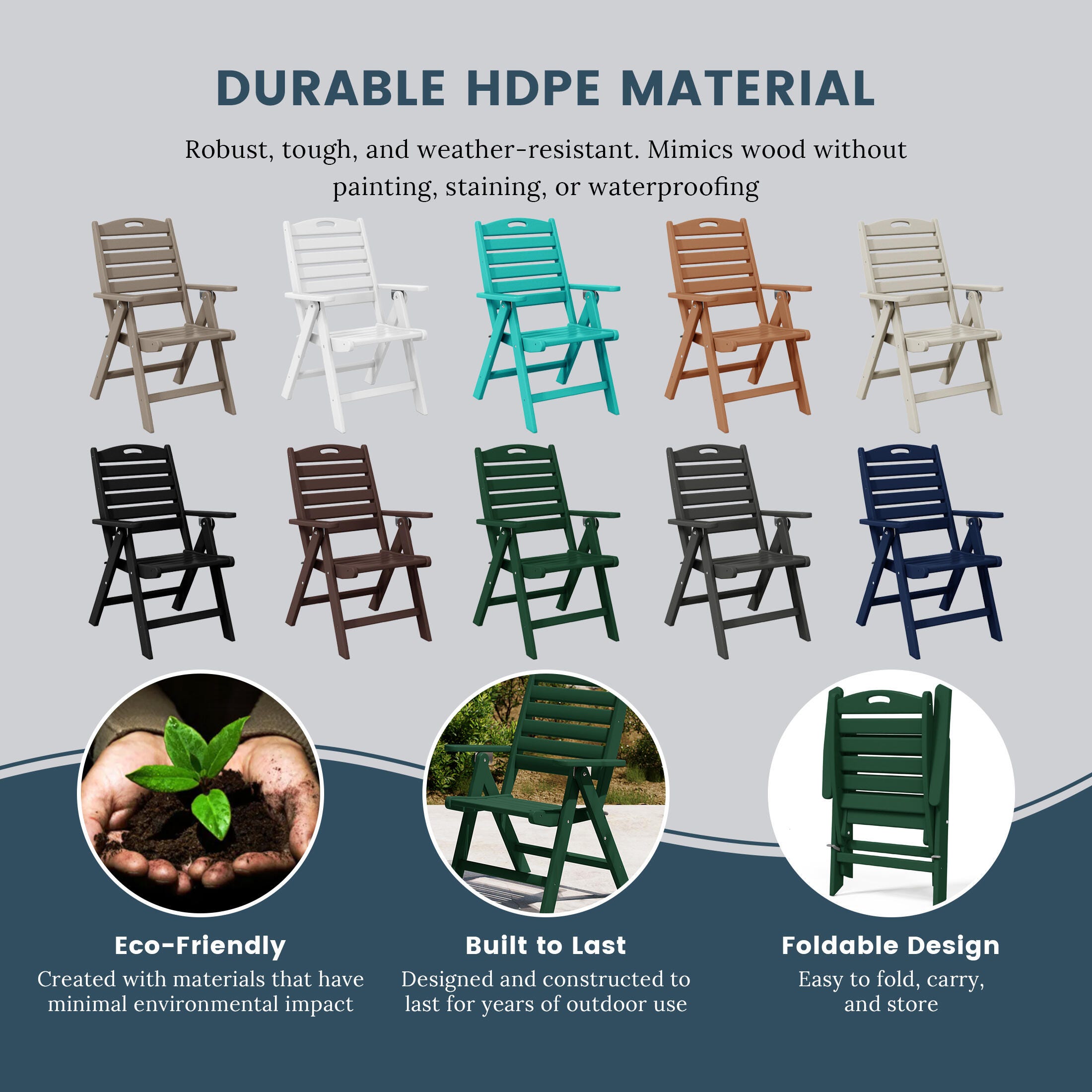 Westin Furniture Laguna Outdoor Square Dining Table and 4 Chairs, Dark Green, large