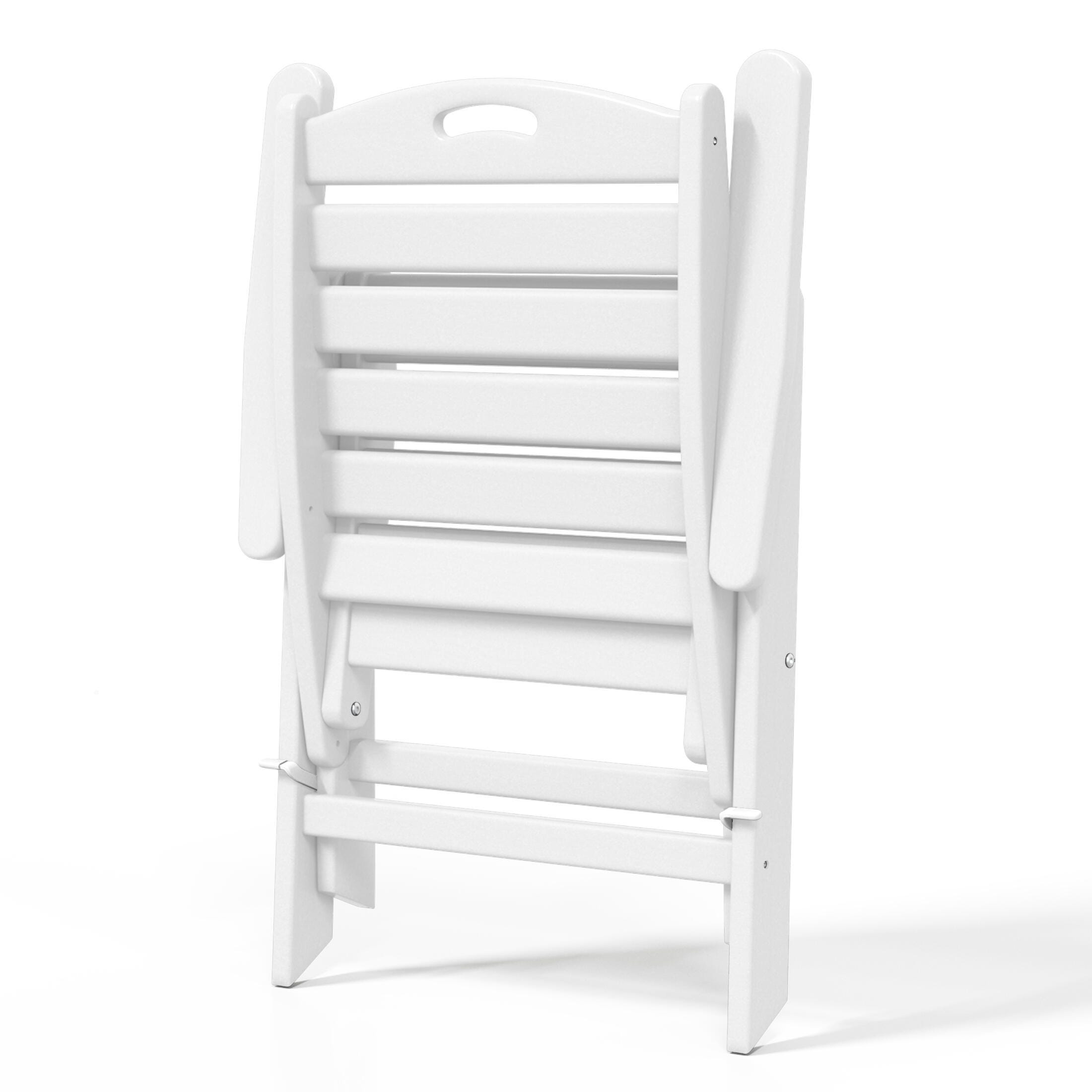 Westin Furniture Laguna Outdoor Dining Table and 6 Chairs, White, large