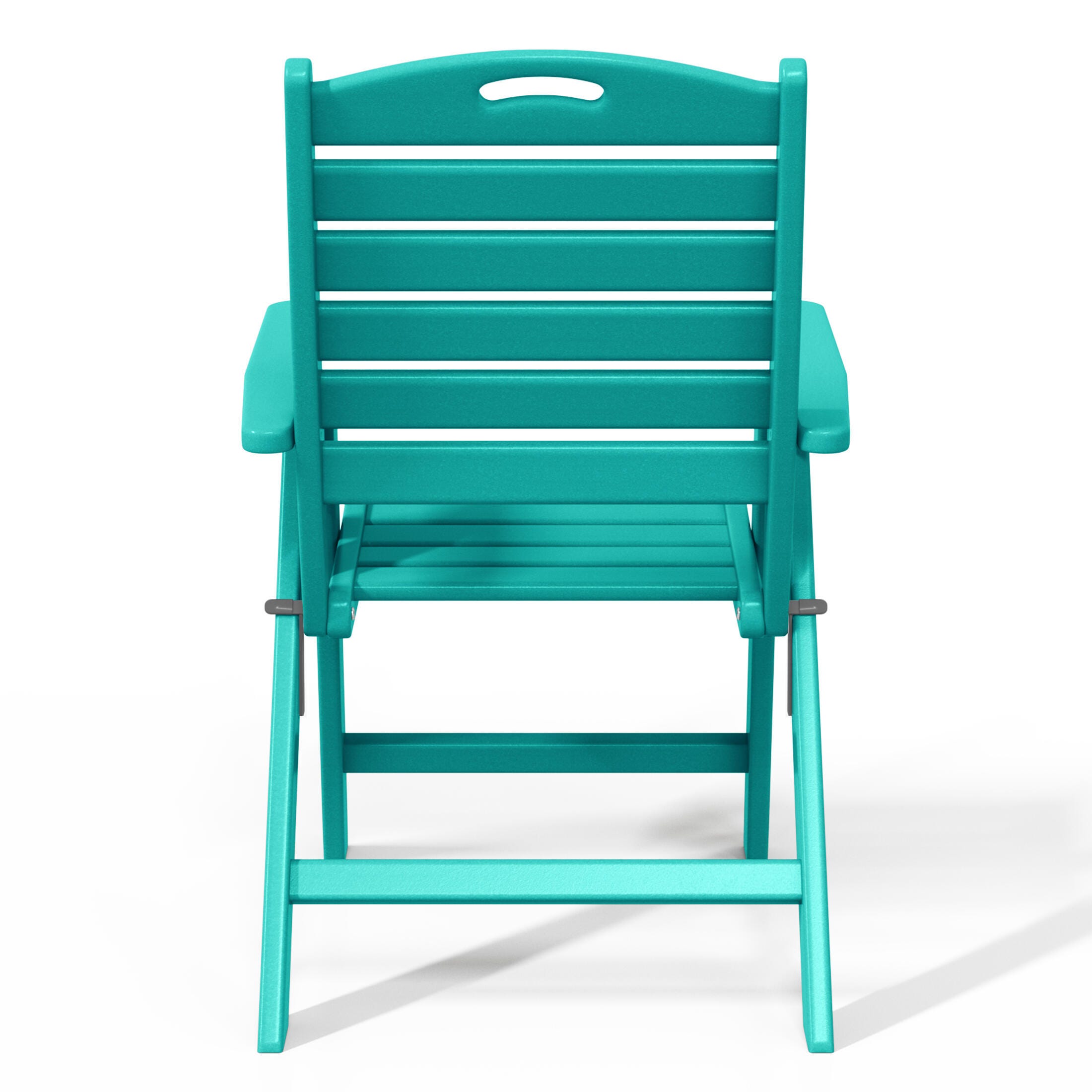 Westin Furniture Laguna Outdoor Dining Table and 6 Chairs, Turquoise, large