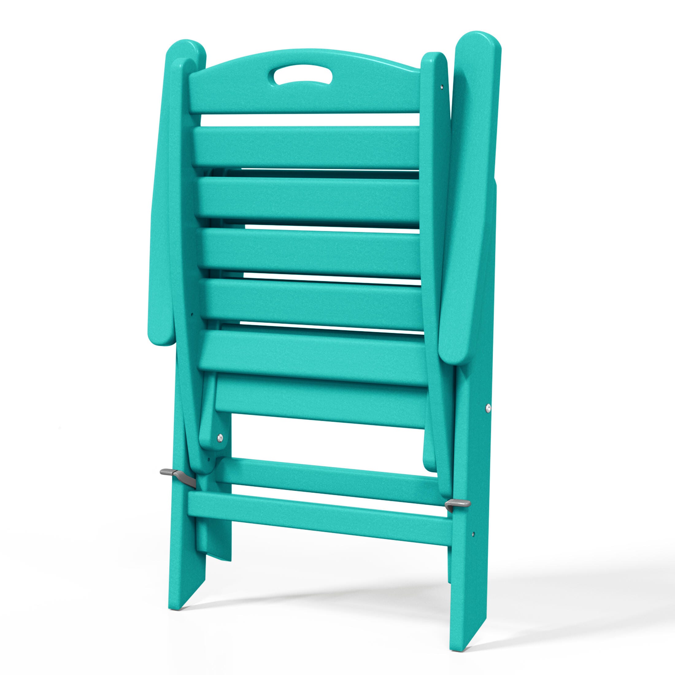 Westin Furniture Laguna Outdoor Dining Table and 6 Chairs, Turquoise, large