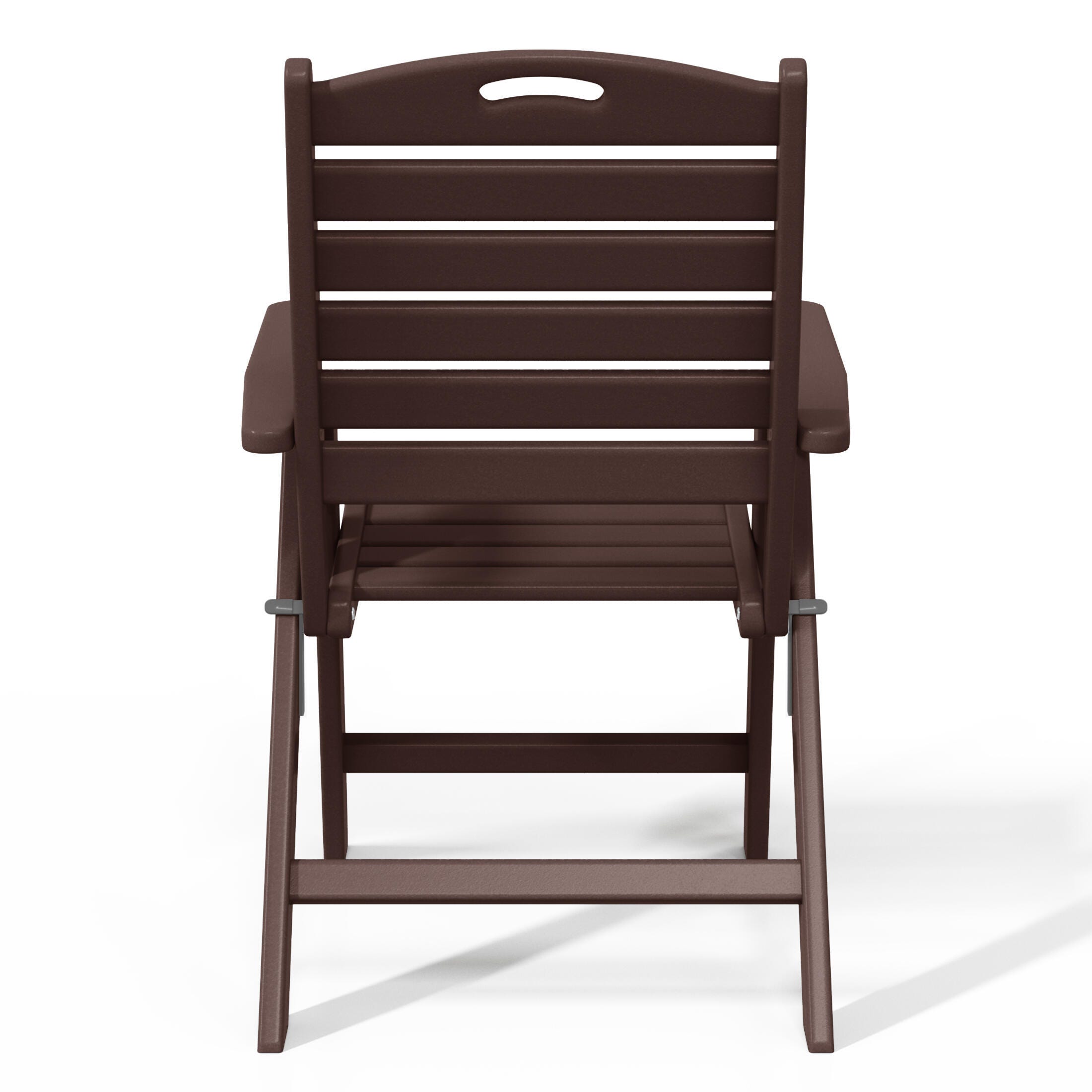 Westin Furniture Laguna Outdoor Dining Table and 6 Chairs, Dark Brown, large