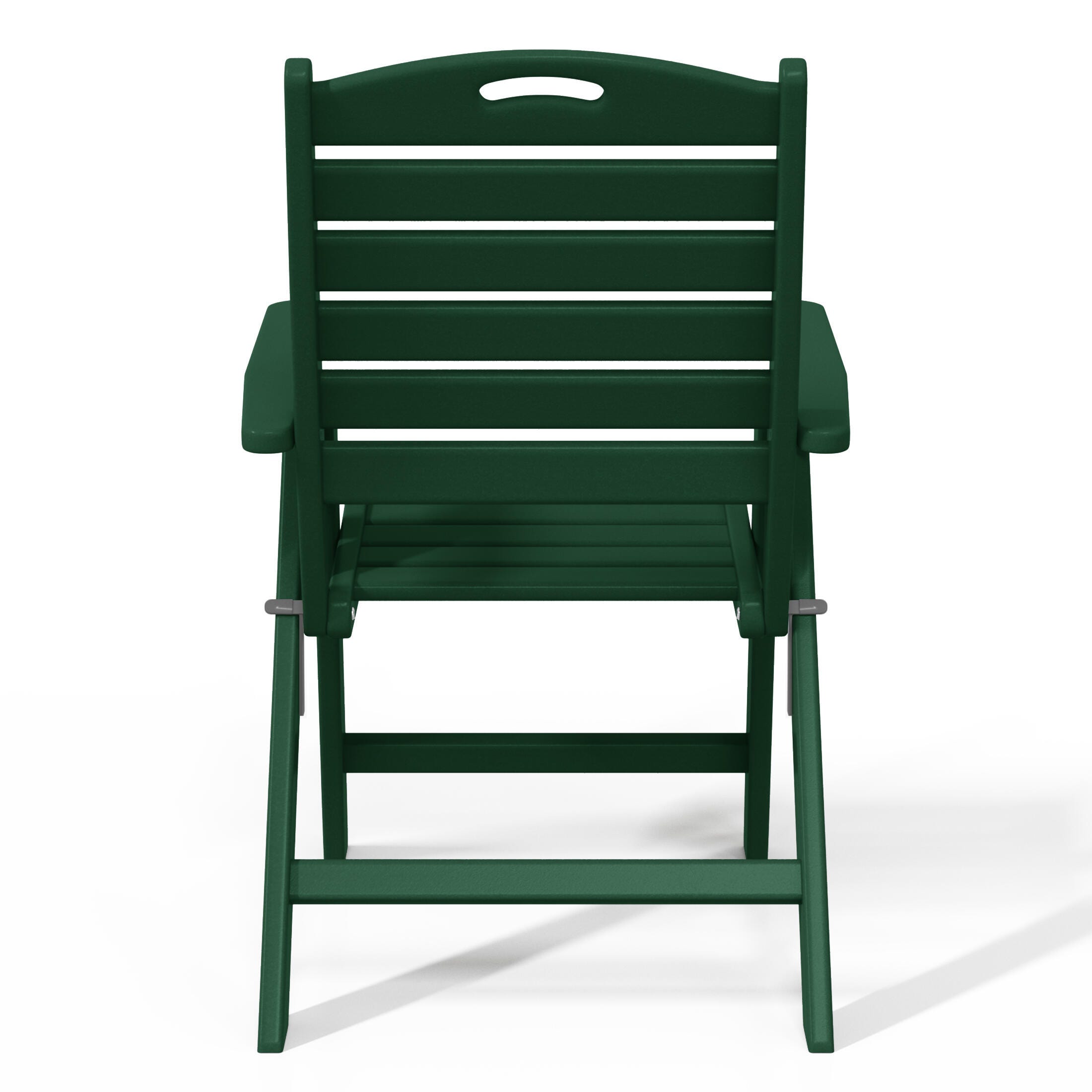 Westin Furniture Laguna Outdoor Dining Table and 6 Chairs, Dark Green, large