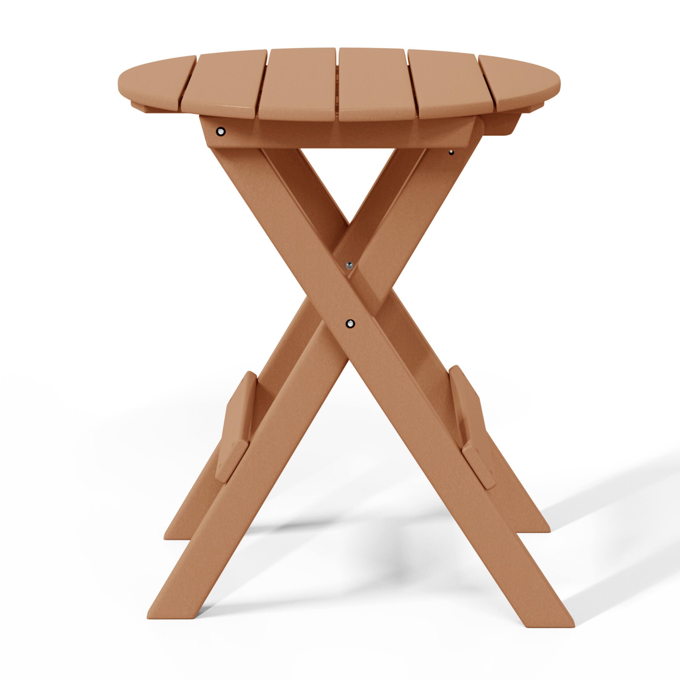 Westin Furniture Laguna Outdoor Bistro Table and 2 Chairs, Teak, large