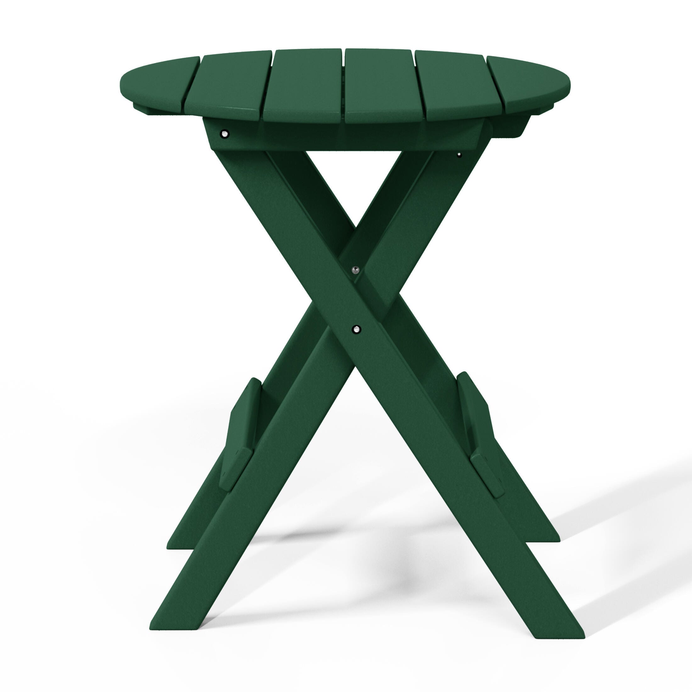 Westin Furniture Laguna Outdoor Bistro Table and 2 Chairs, Dark Green, large