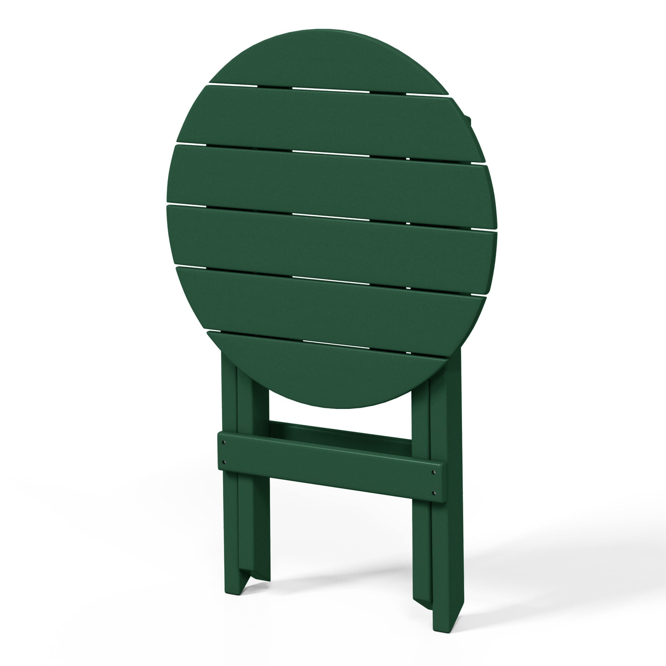 Westin Furniture Laguna Outdoor Bistro Table and 2 Chairs, Dark Green, large