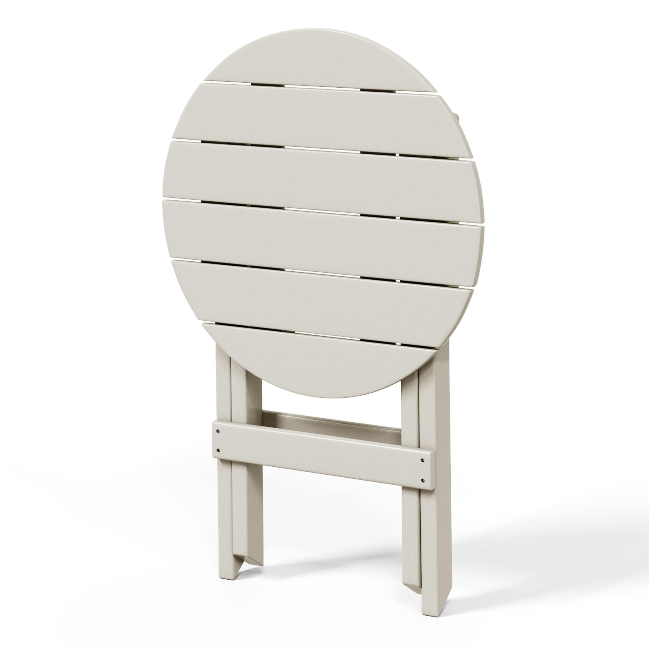 Westin Furniture Laguna Outdoor Bistro Table and 2 Chairs, Sand, large