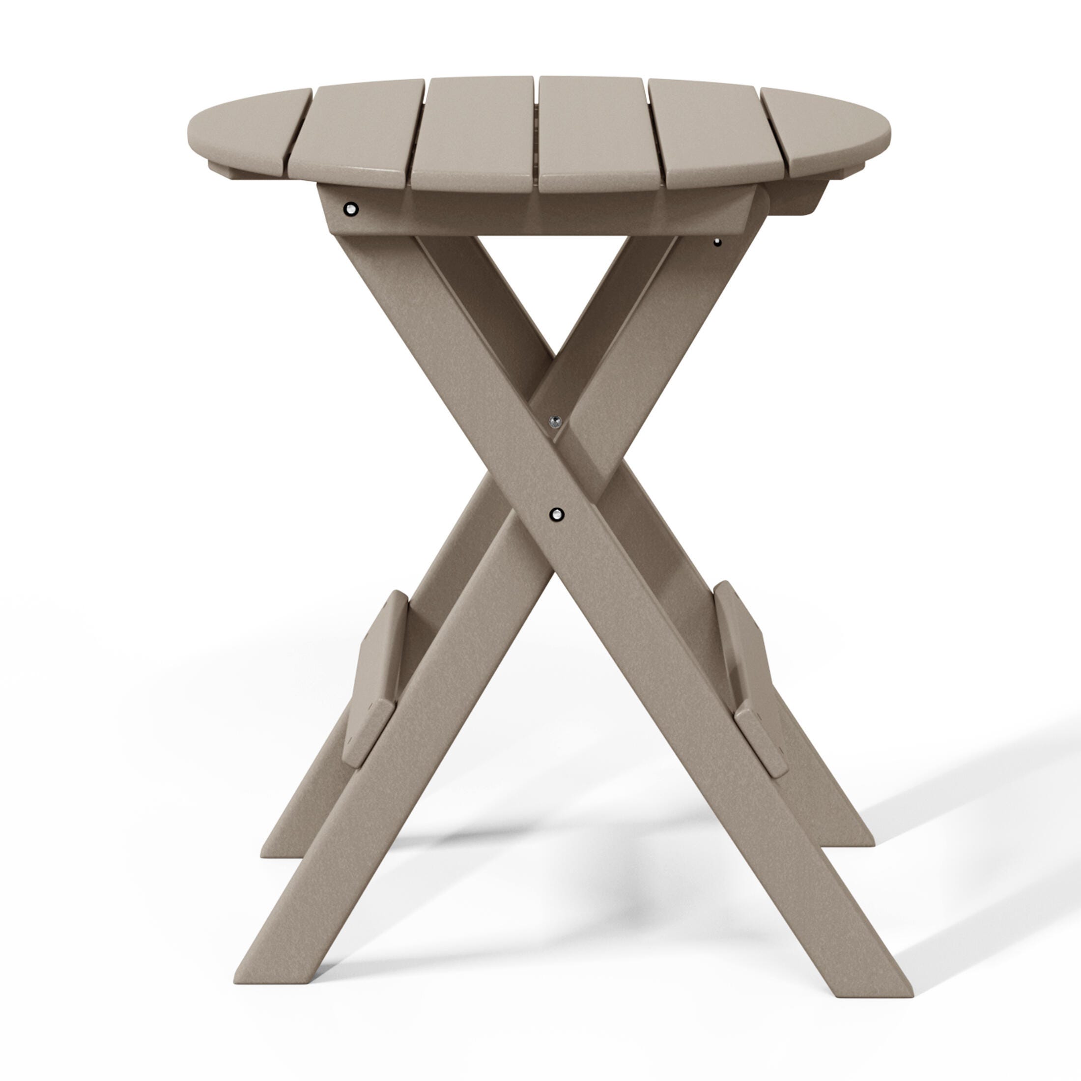 Westin Furniture Laguna Outdoor Bistro Table and 2 Chairs, Beige, large