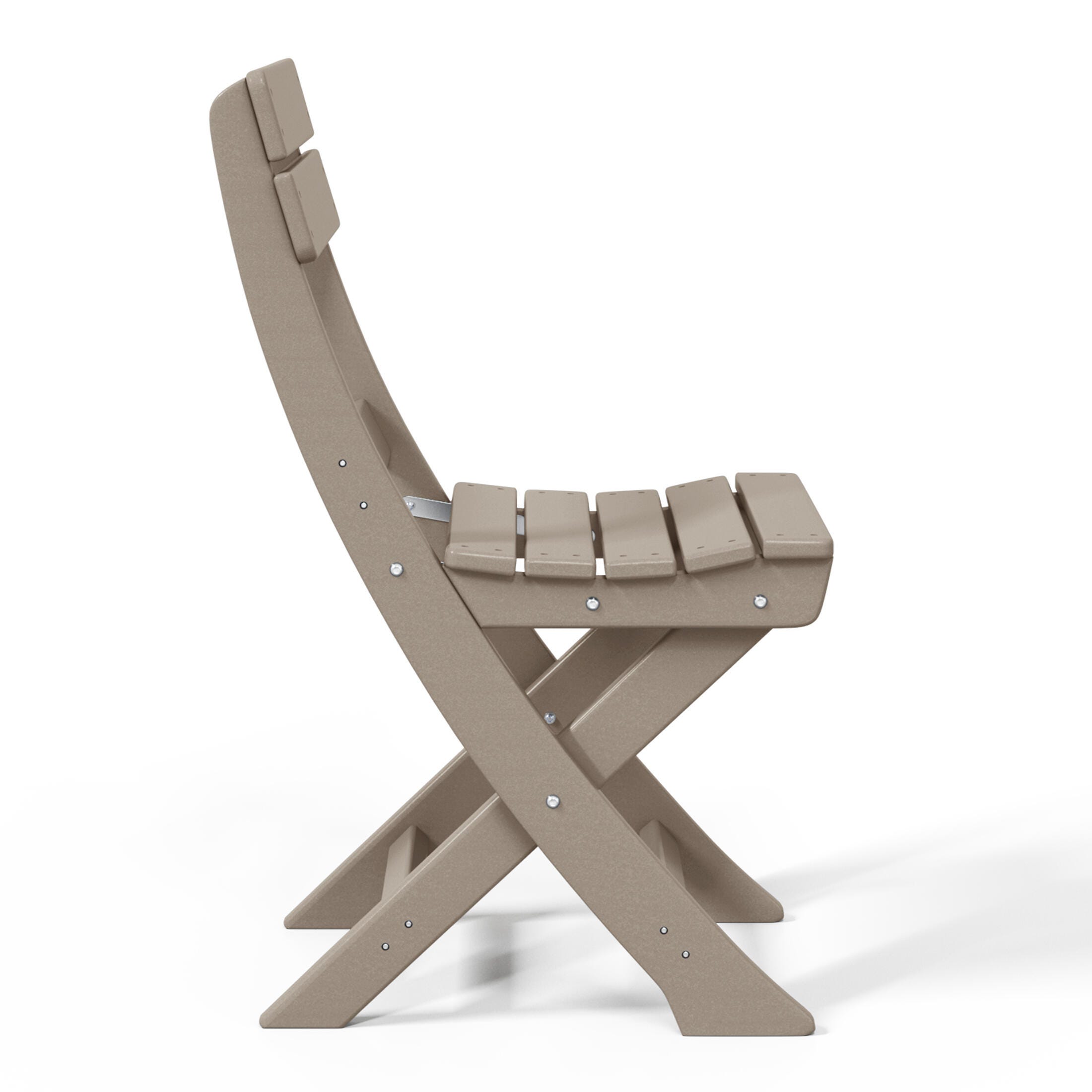 Westin Furniture Laguna Outdoor Bistro Table and 2 Chairs, Beige, large