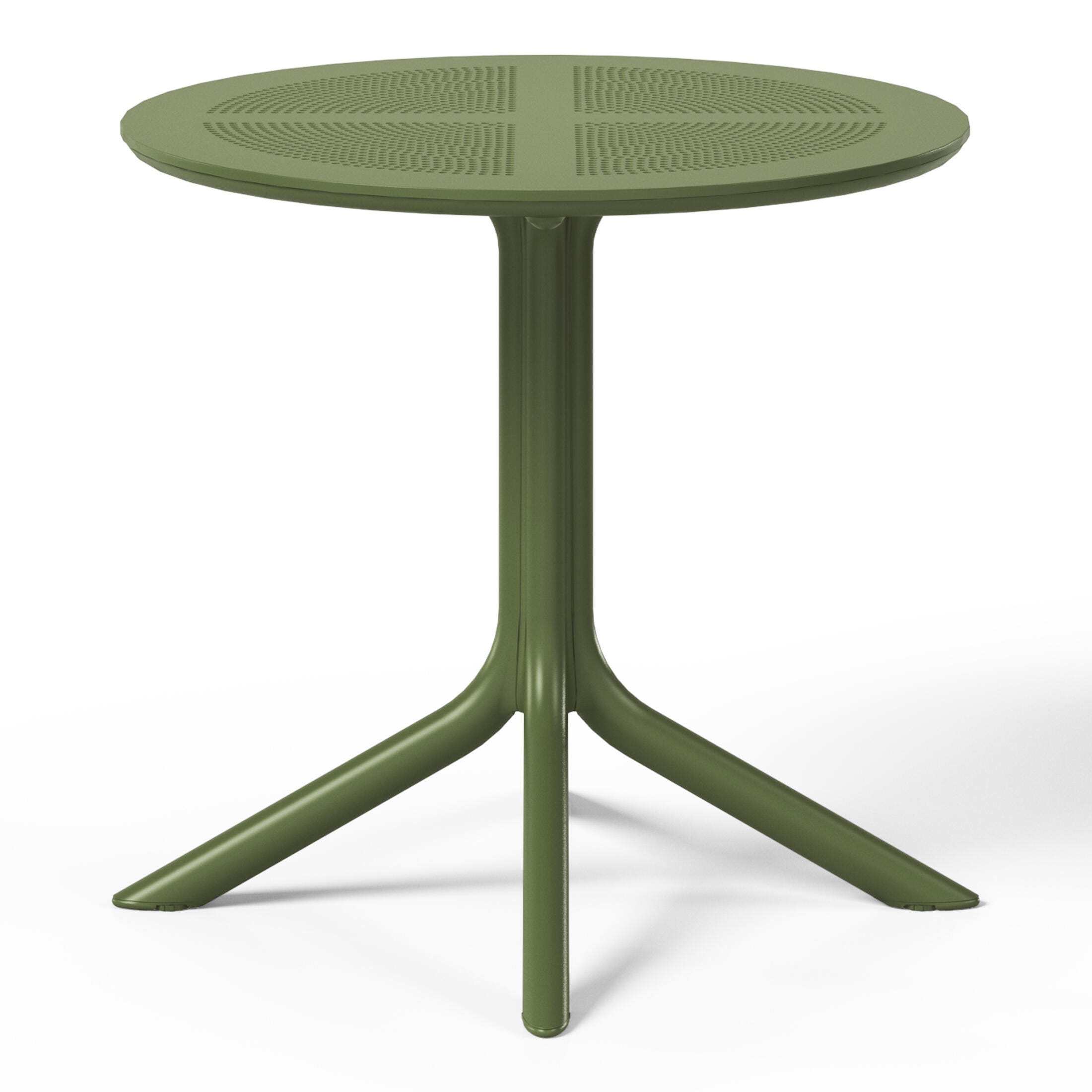 Westin Furniture Frond&Form Outdoor Round Dining Table and 4 Chairs, Olive Green, large