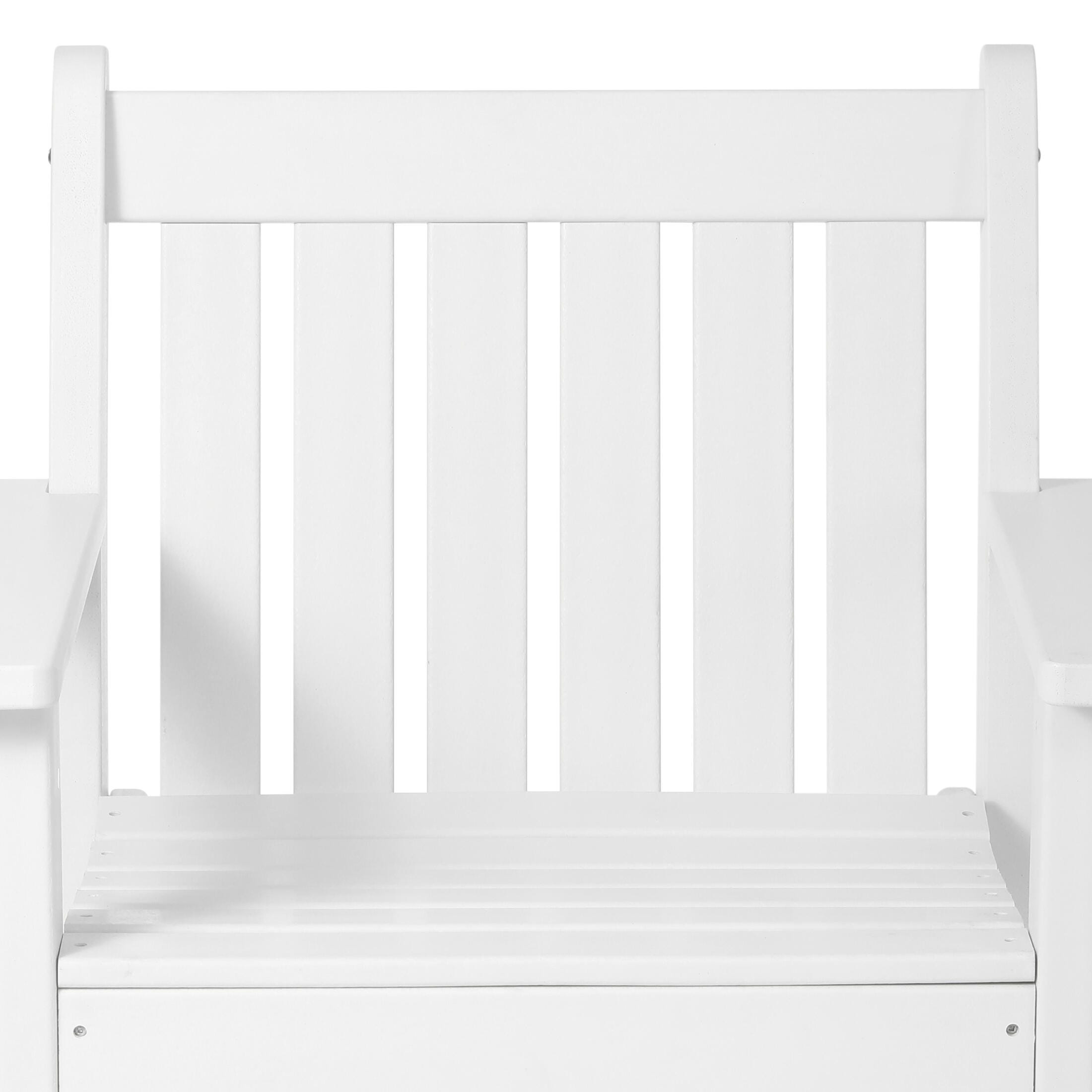 Westin Furniture Laguna Outdoor Square Dining Table and 4 Arm Chairs, White, large