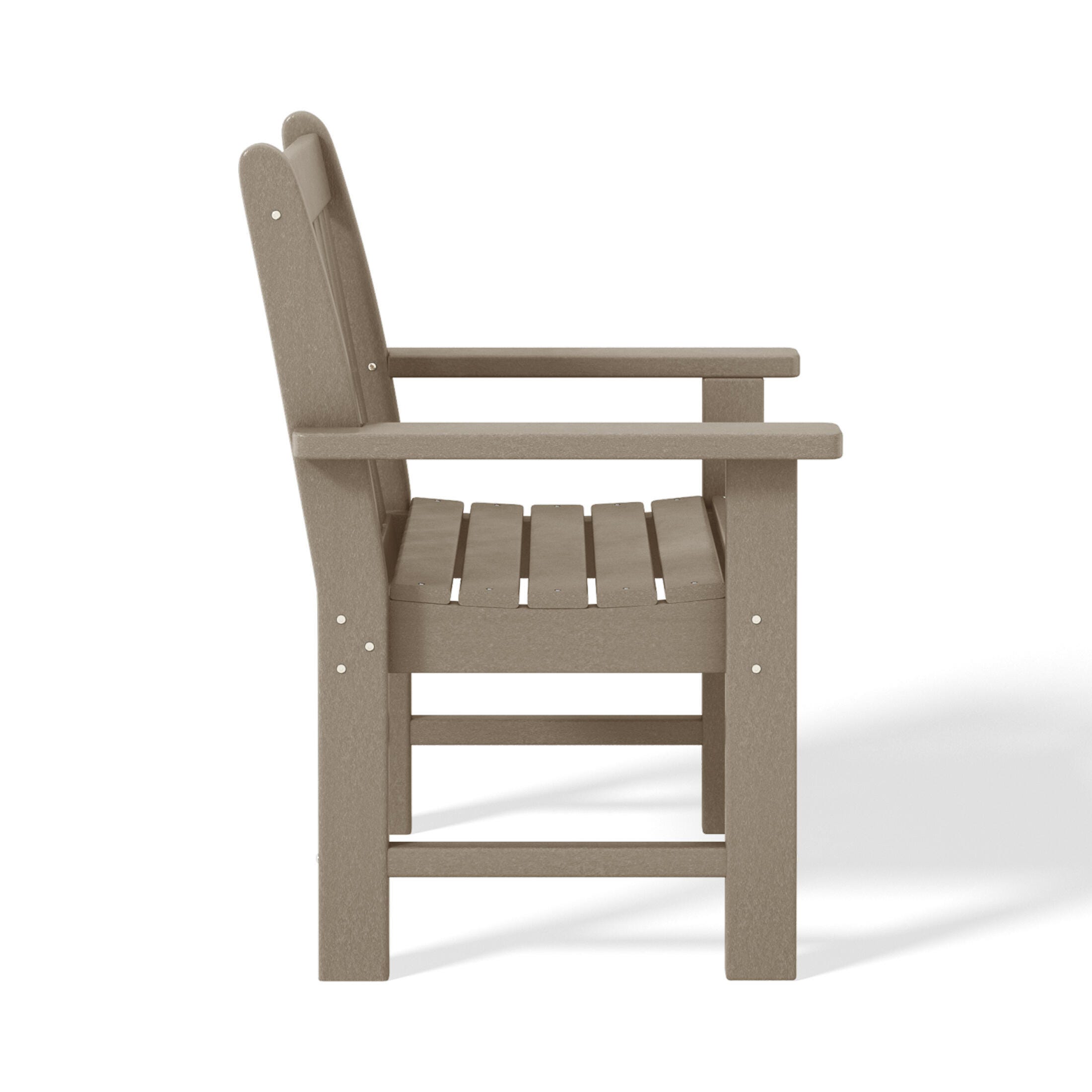 Westin Furniture Laguna Outdoor Square Dining Table and 4 Arm Chairs, Beige, large