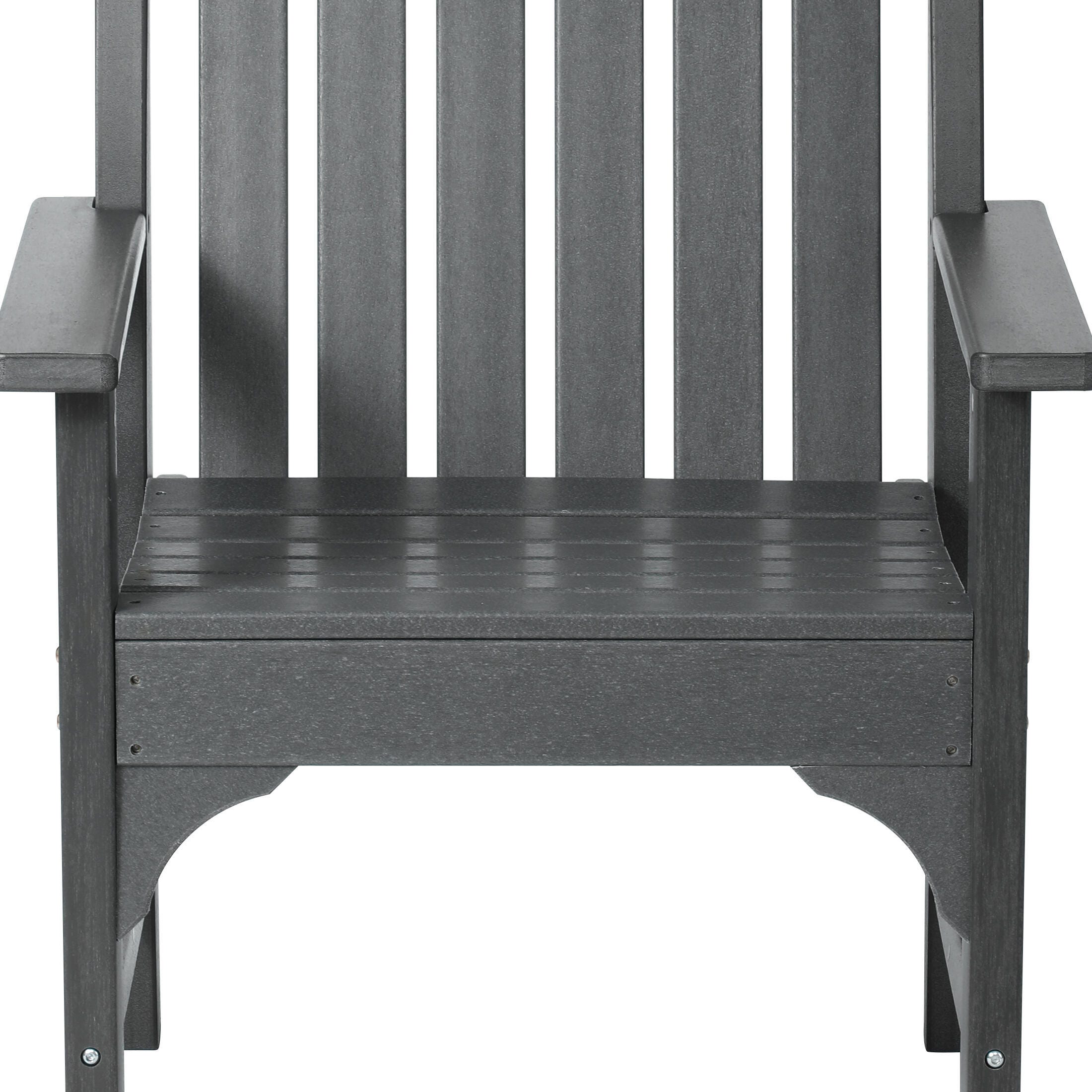 Westin Furniture Laguna Outdoor Square Dining Table and 4 Arm Chairs, Gray, large