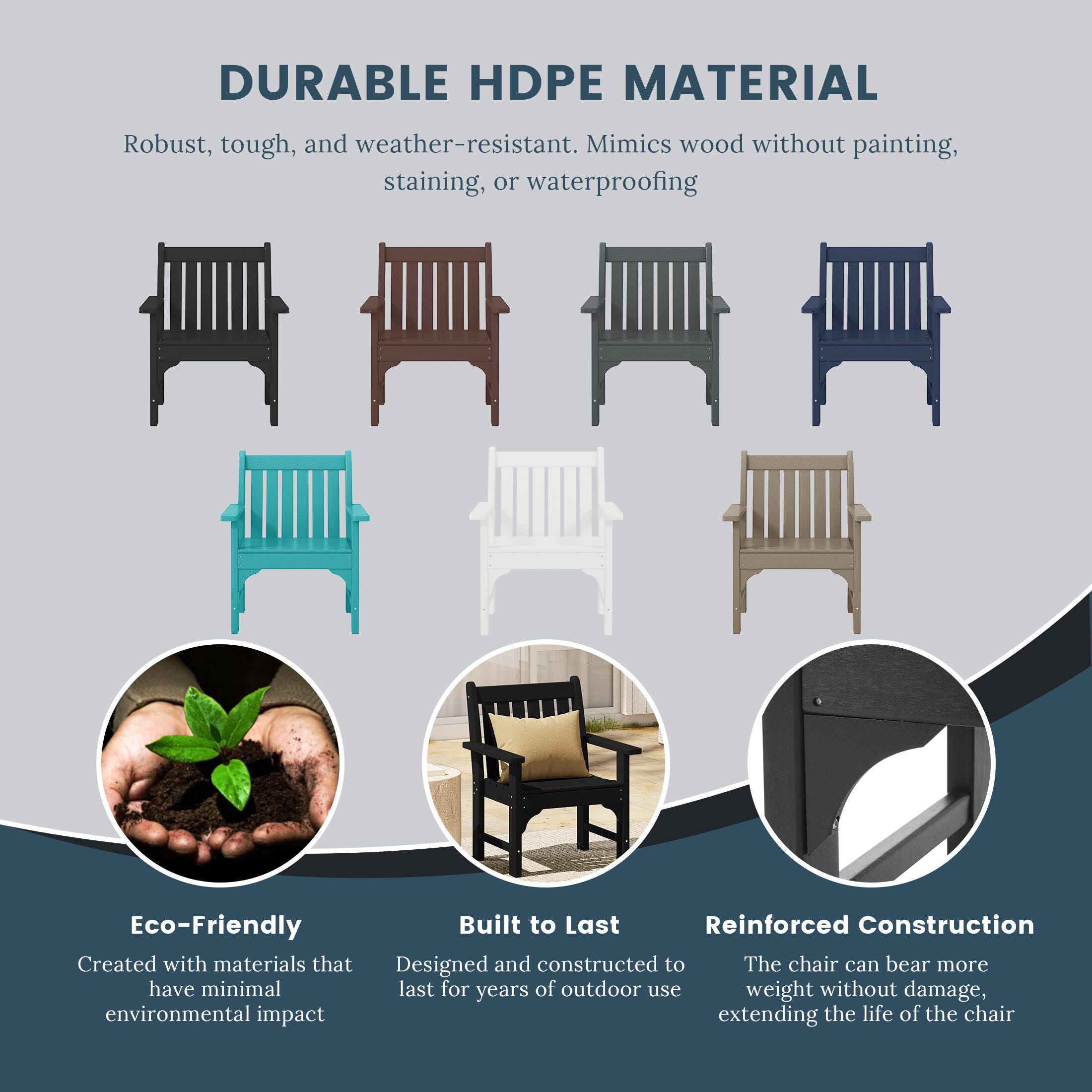 Westin Furniture Laguna Outdoor Square Dining Table and 4 Arm Chairs, Black, large