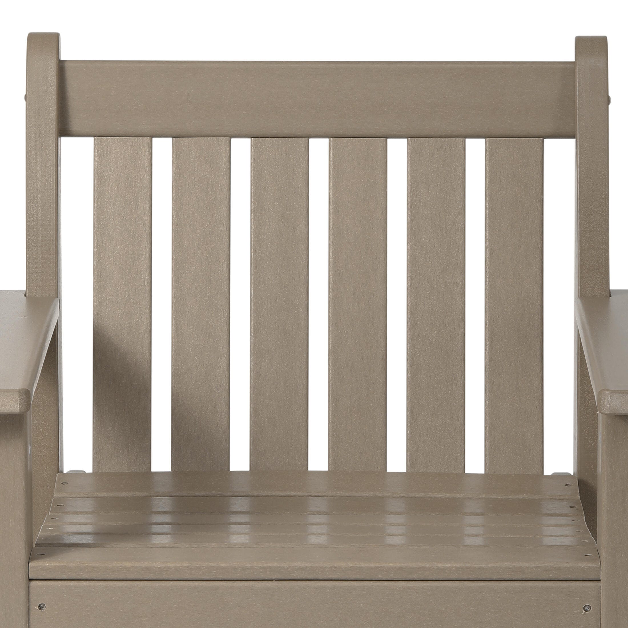 Westin Furniture Laguna Outdoor Dining Table and 6 Arm Chairs, Beige, large