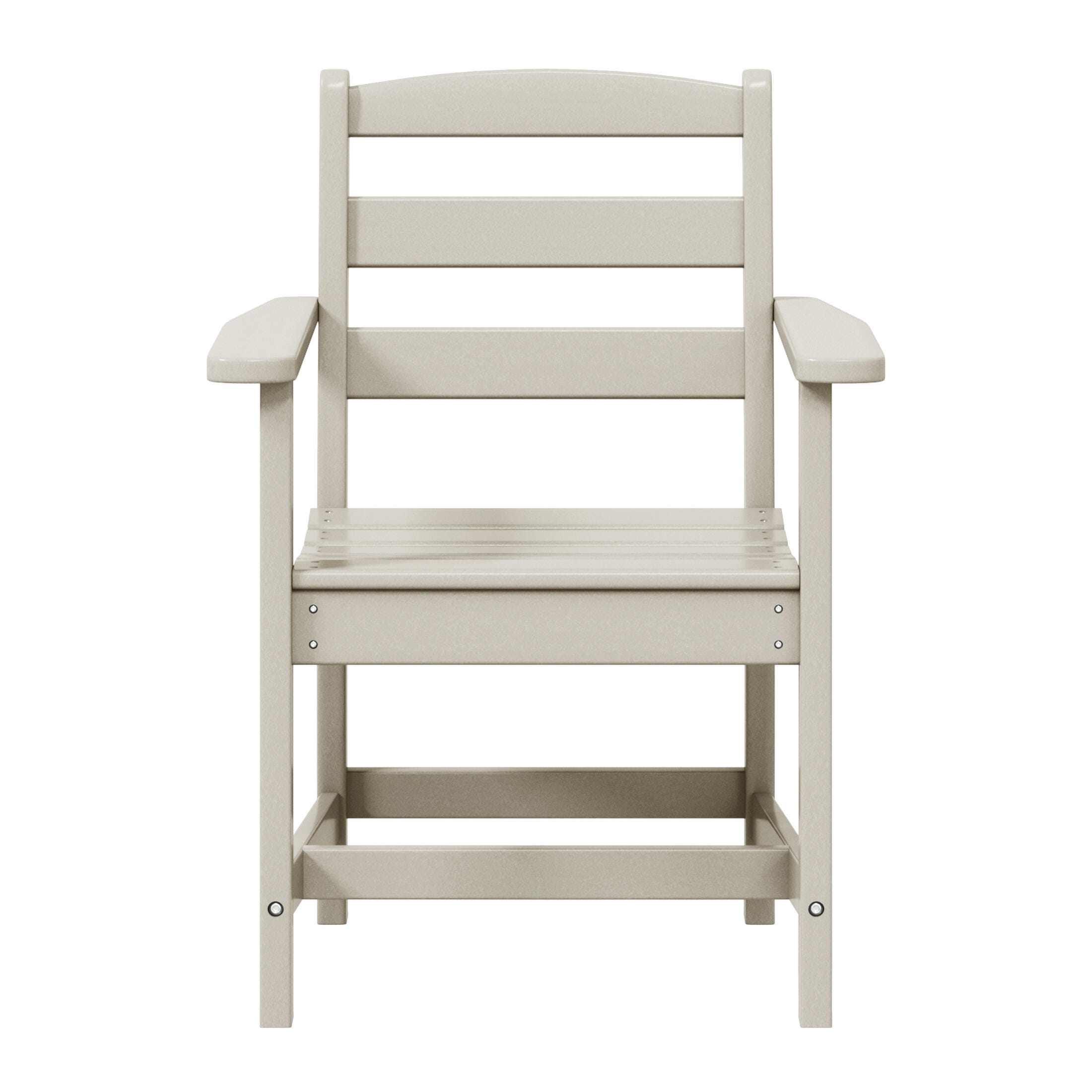 Westin Furniture Shoreside Outdoor Dining Table and 6 Arm Chairs, Sand, large