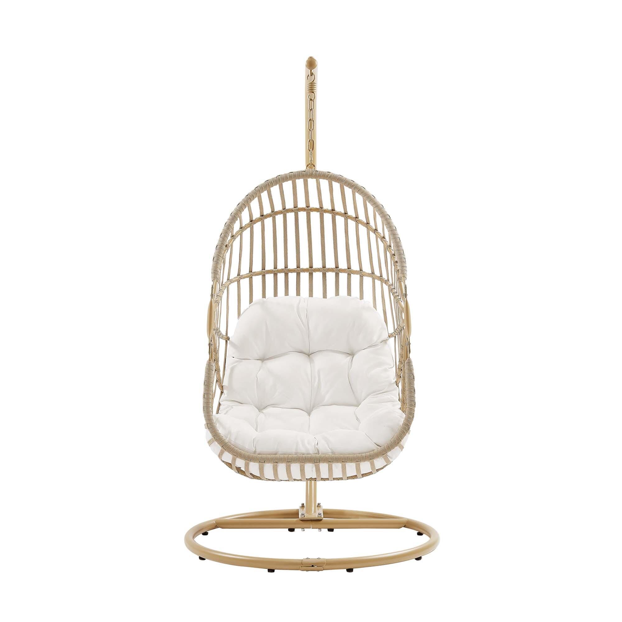 Modway Amalie Outdoor Hanging Egg Chair, , large