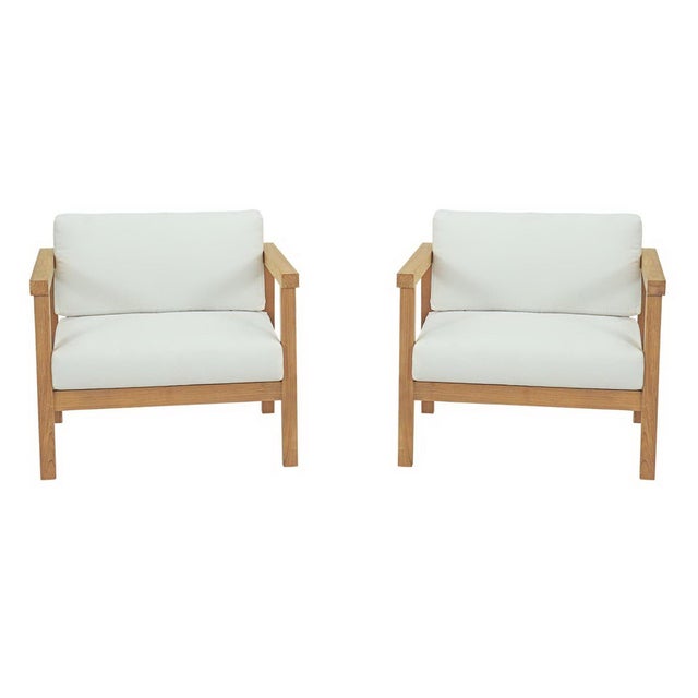 Modway Bayport Outdoor Lounge Chair (Set of 2)