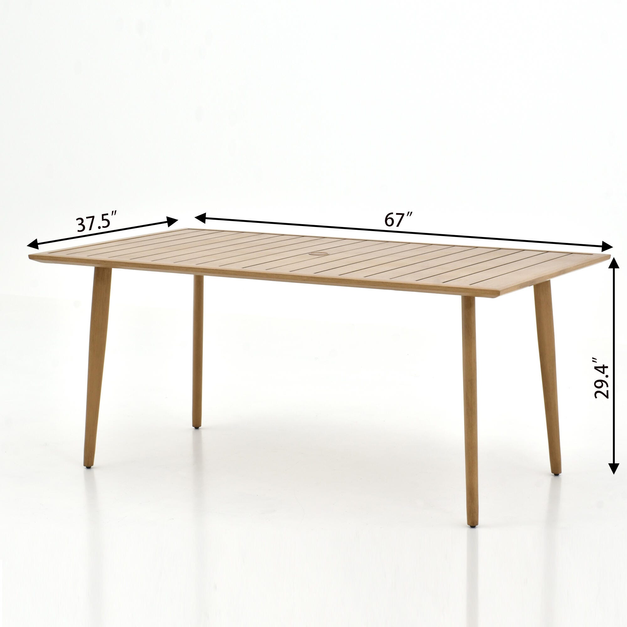 A-Eco Living Outdoor Dining Table, , large
