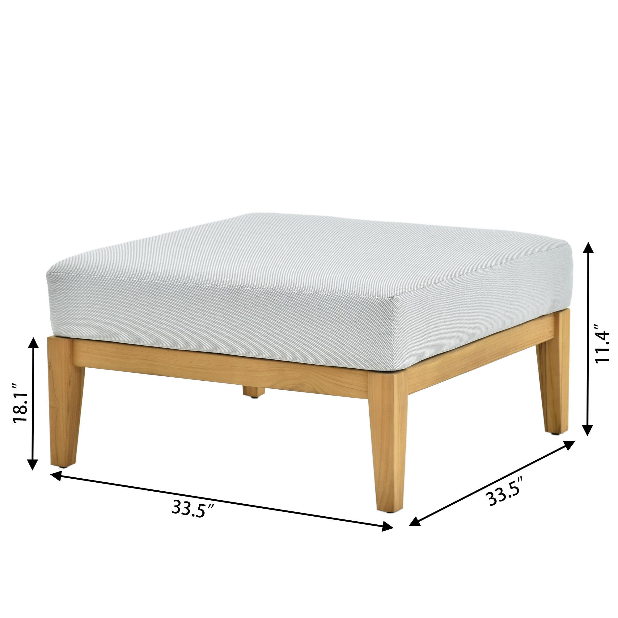 A-Eco Living Outdoor Furniture Set with Coffee Table, , large