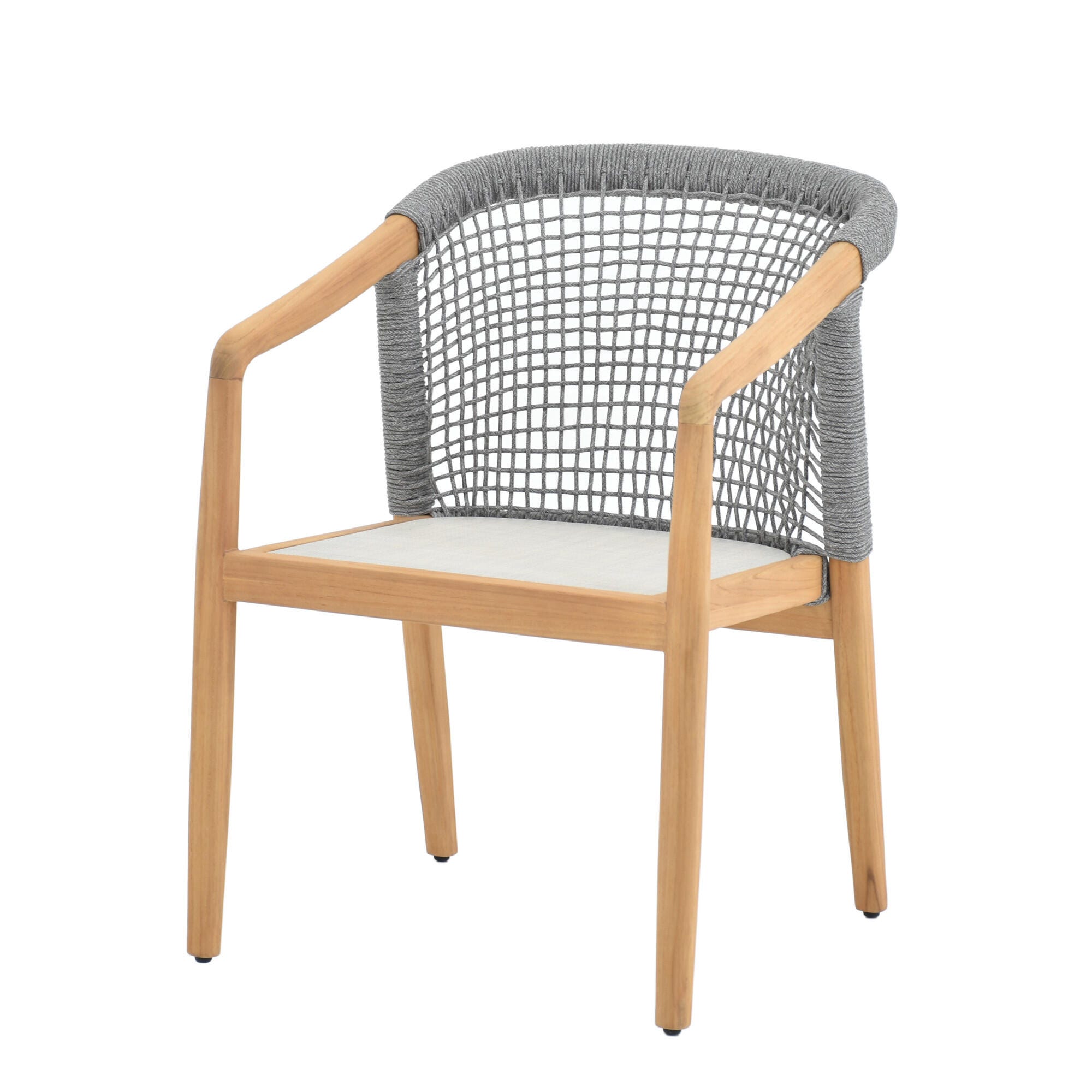 A-Eco Living Outdoor Dining Table and 4 Chairs, , large