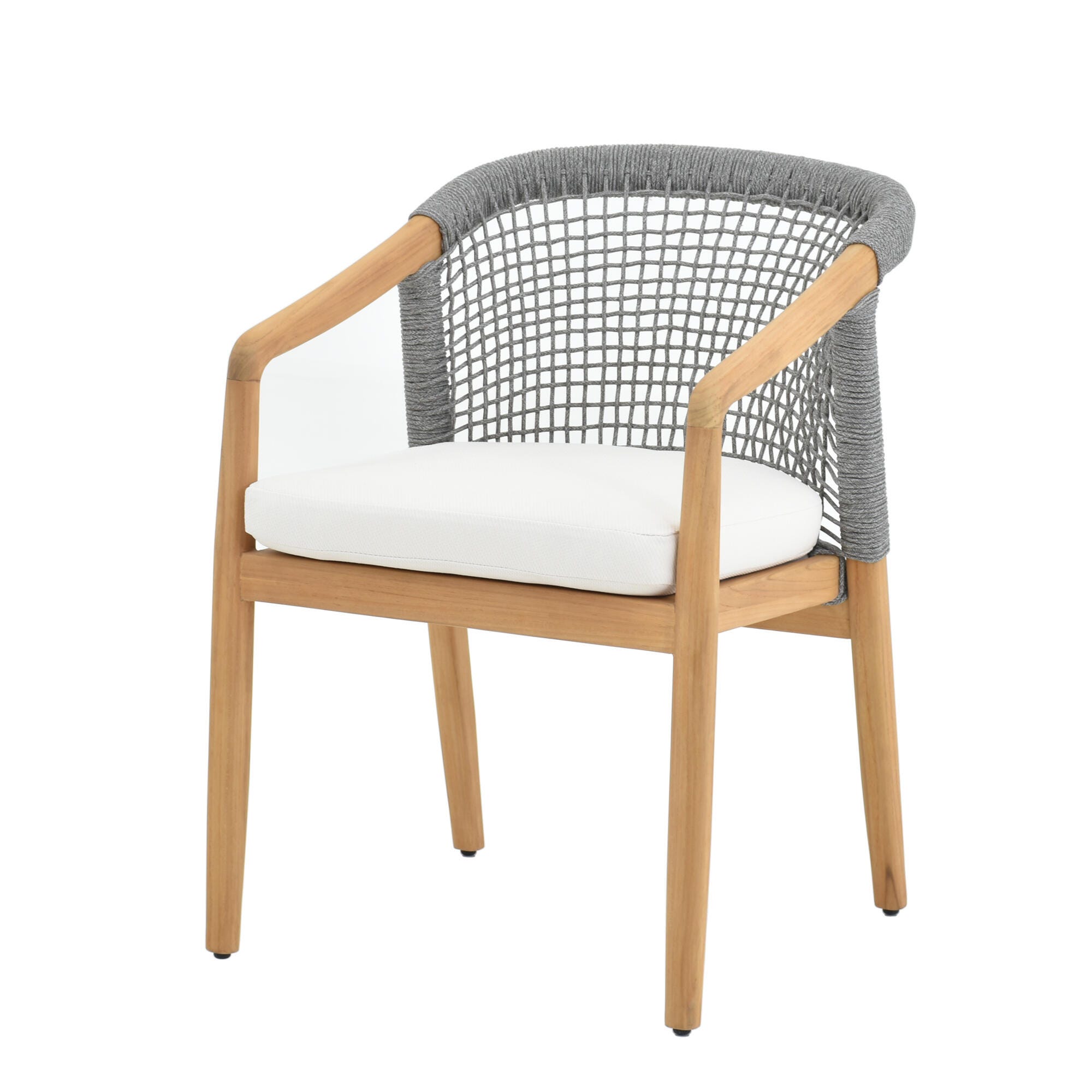 A-Eco Living Outdoor Dining Table and 6 Chairs, , large