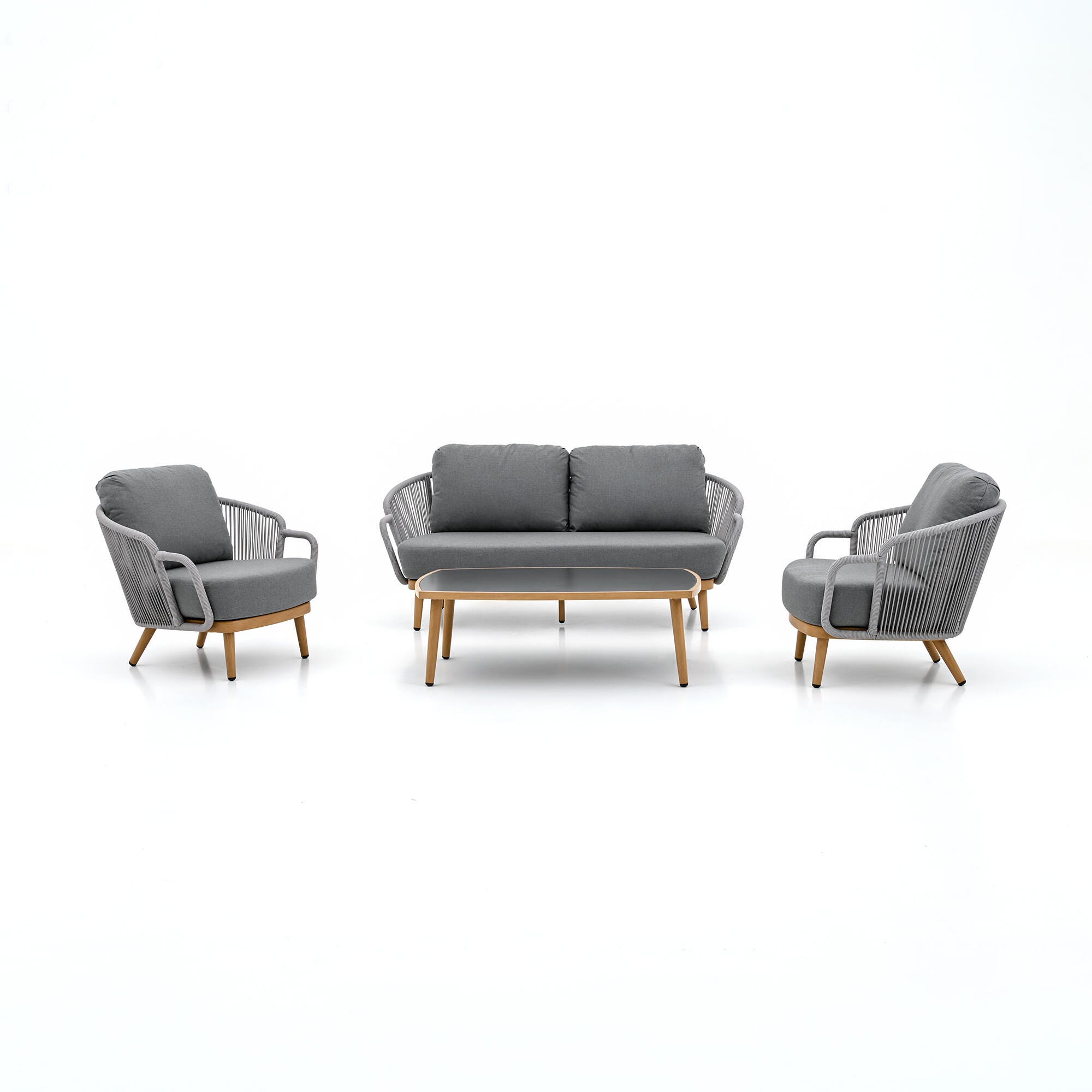 A-Eco Living Outdoor Sofa, Gray
