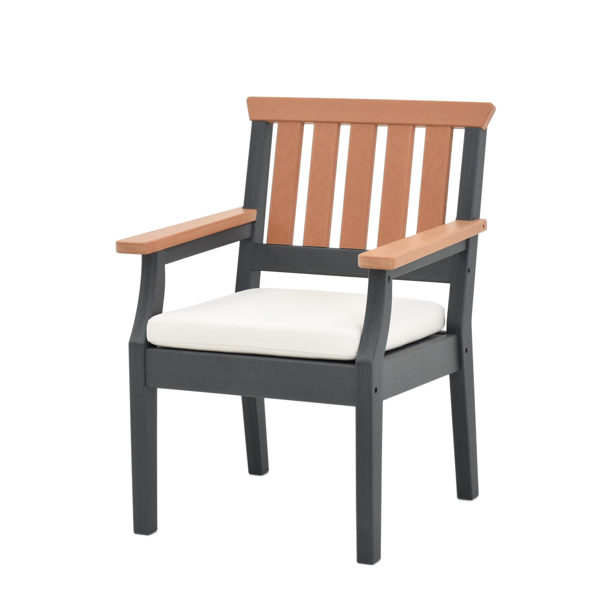 A-Eco Living Outdoor Dining Table with 4 Armchairs, , large
